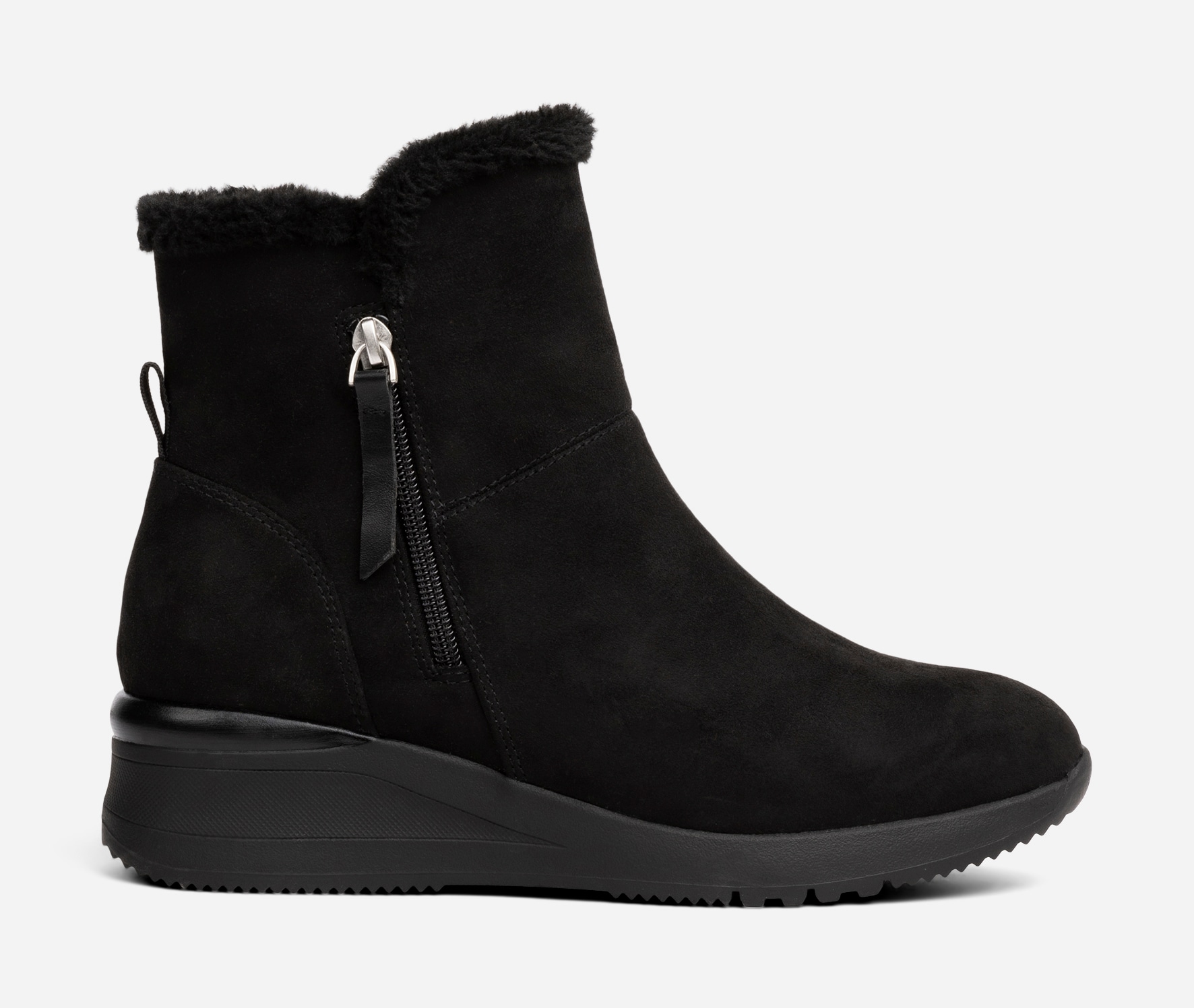 SO ALL, Boots med glidelås Sort