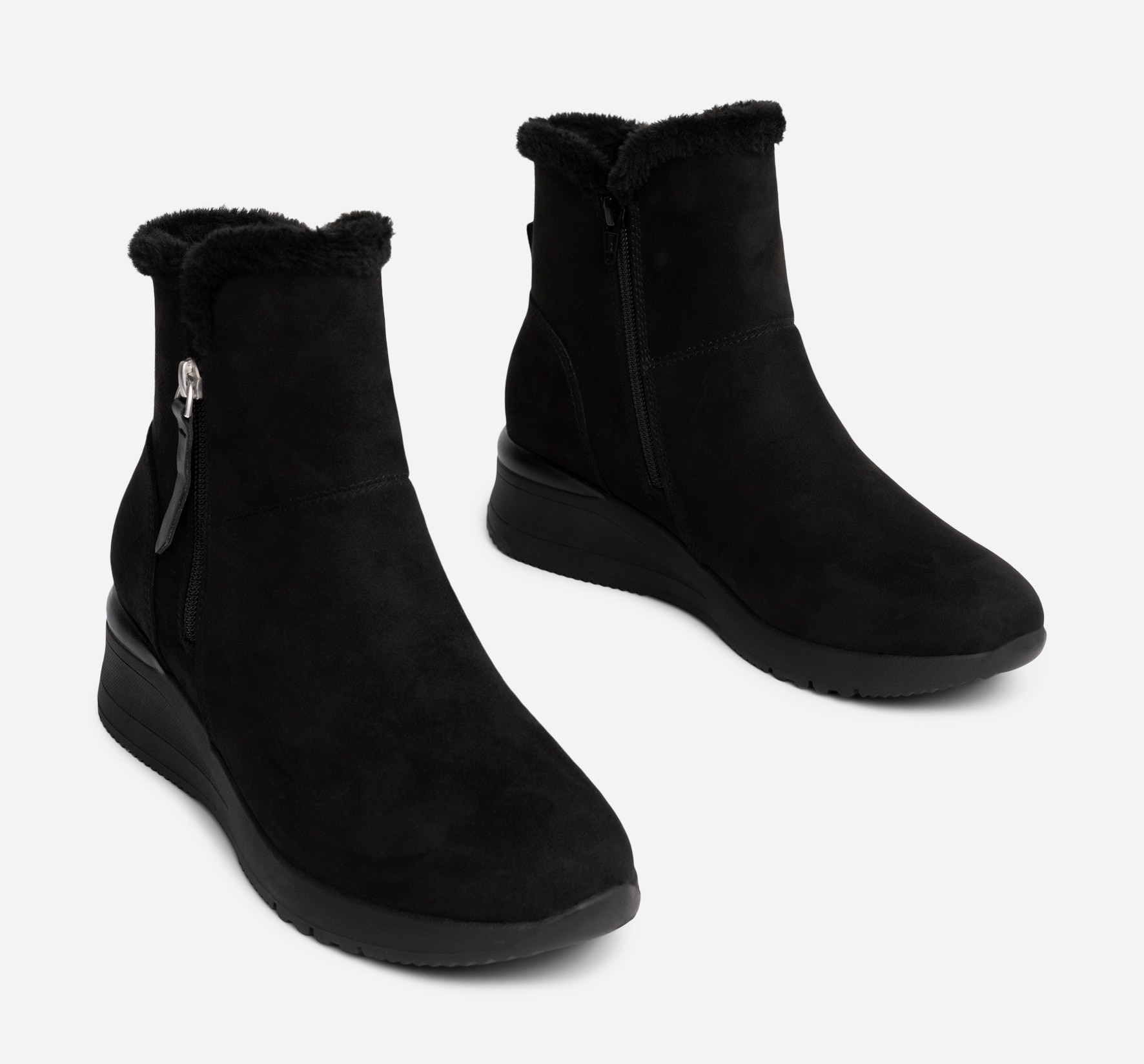 SO ALL, Boots med glidelås Sort