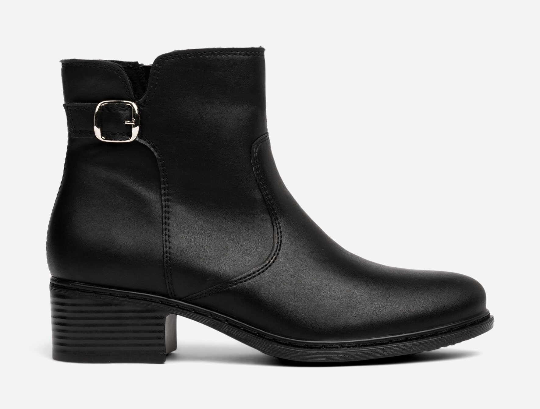SO ALL, Boots med spenne Sort