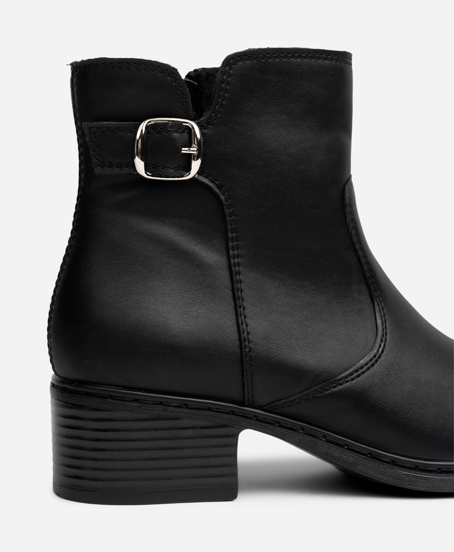 SO ALL, Boots med spenne Sort