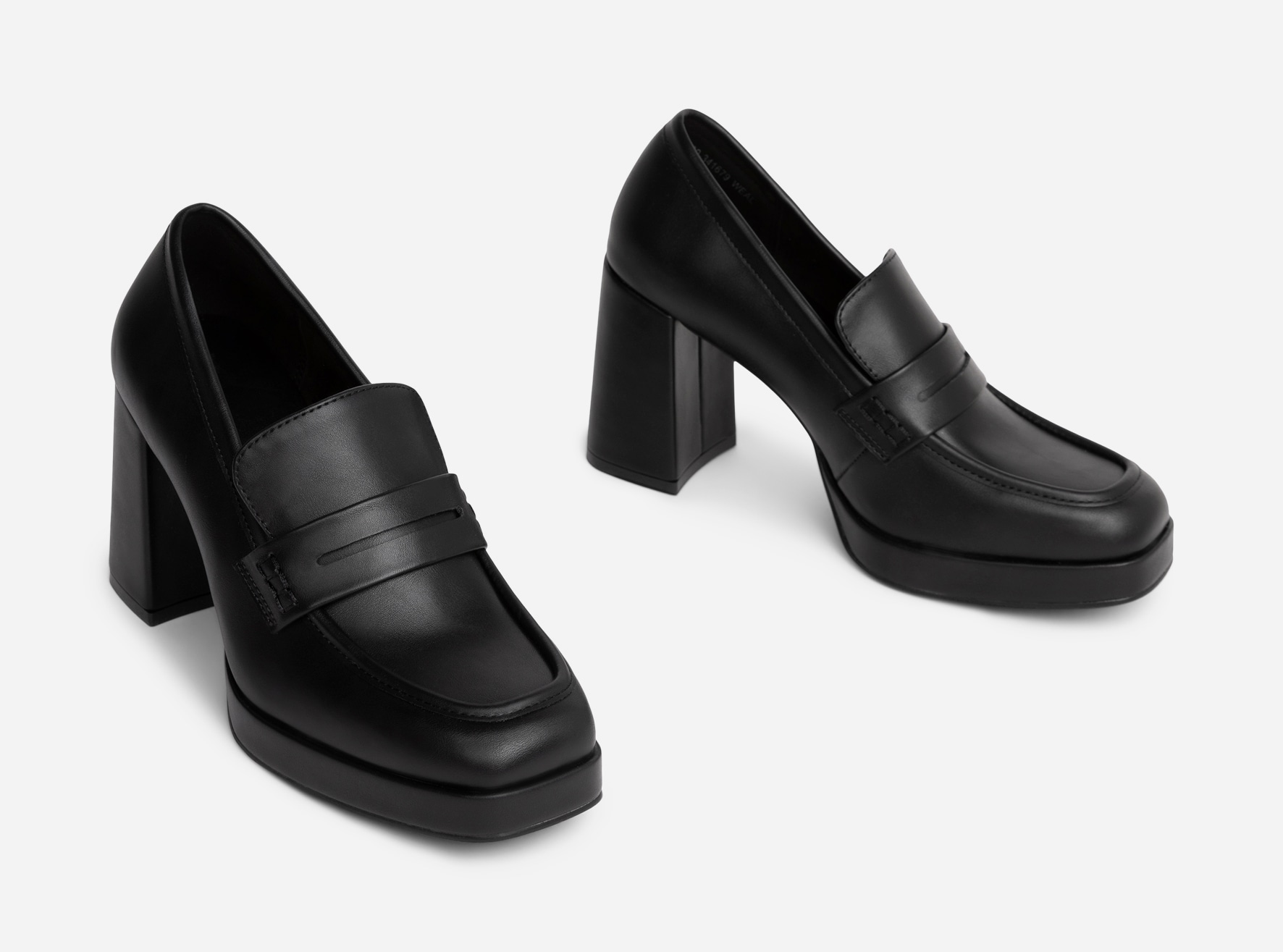 XIT, Loafer på hæl Sort