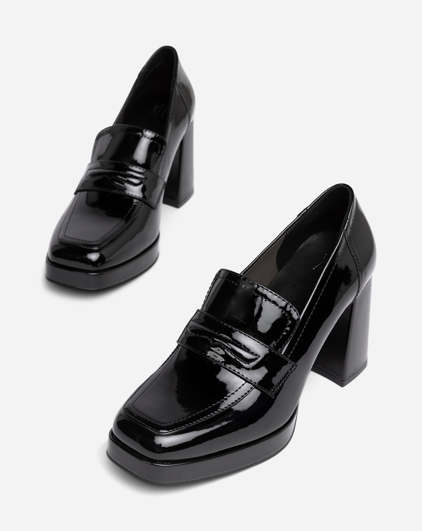 XIT, Loafer på hæl Sort