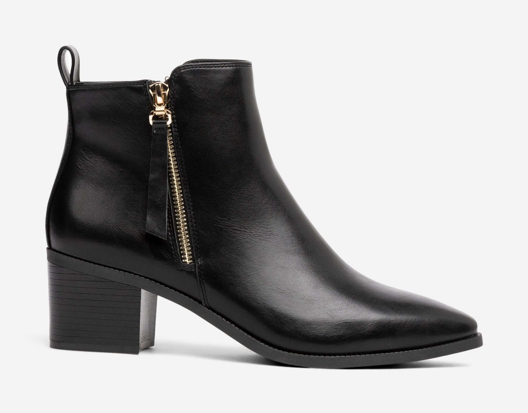 XIT, Boots med glidelås Sort