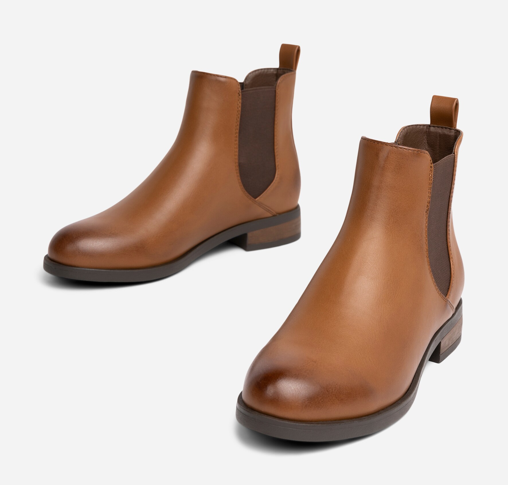 SO ALL, Chelseaboots Brun