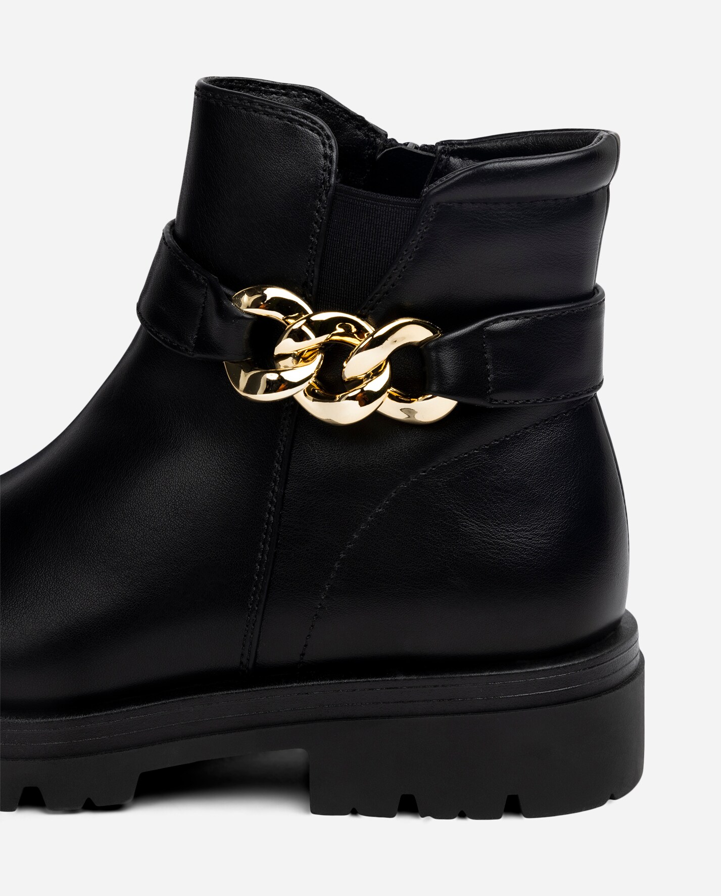 SO ALL, Boots med spenne Sort