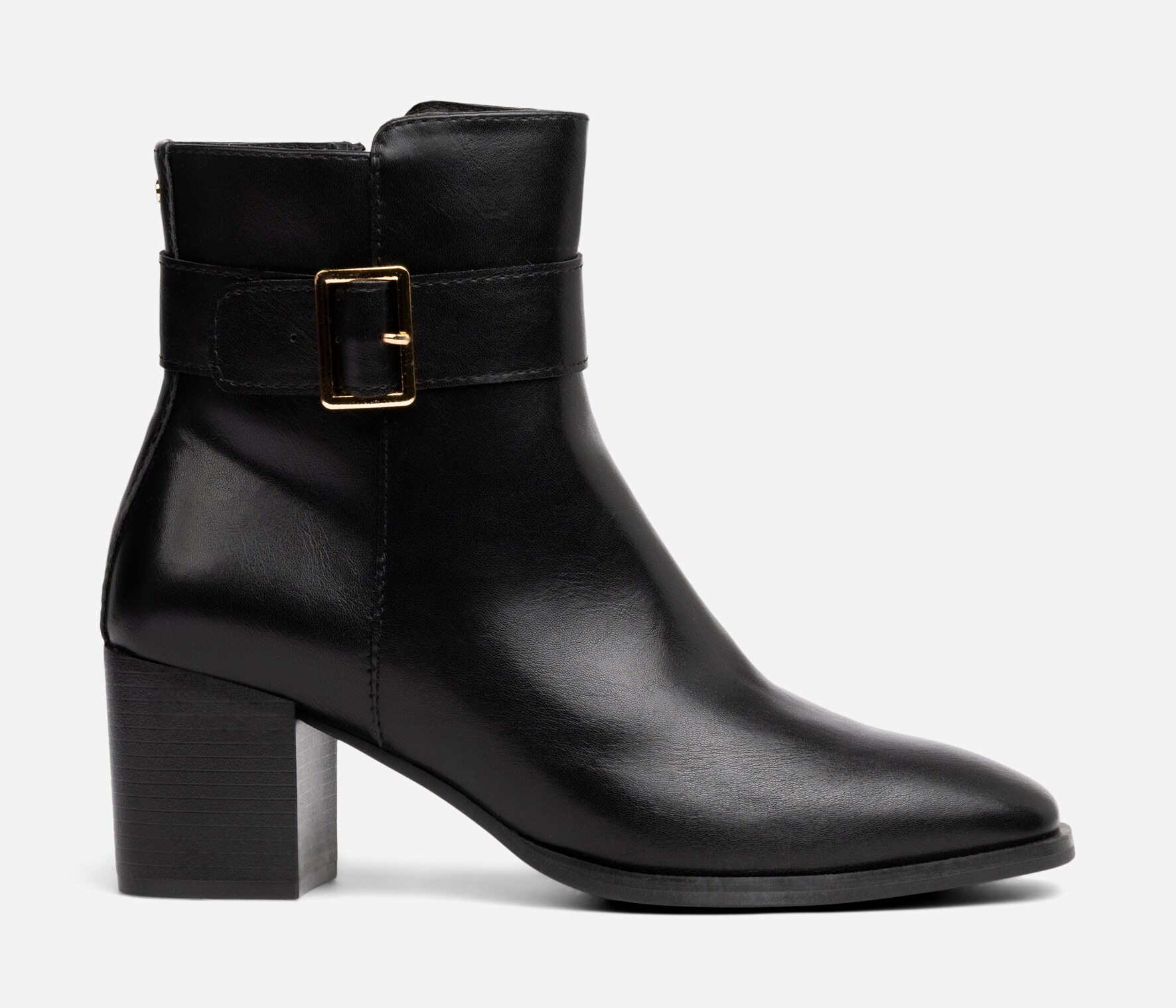 SO ALL, Boots med spenne Sort