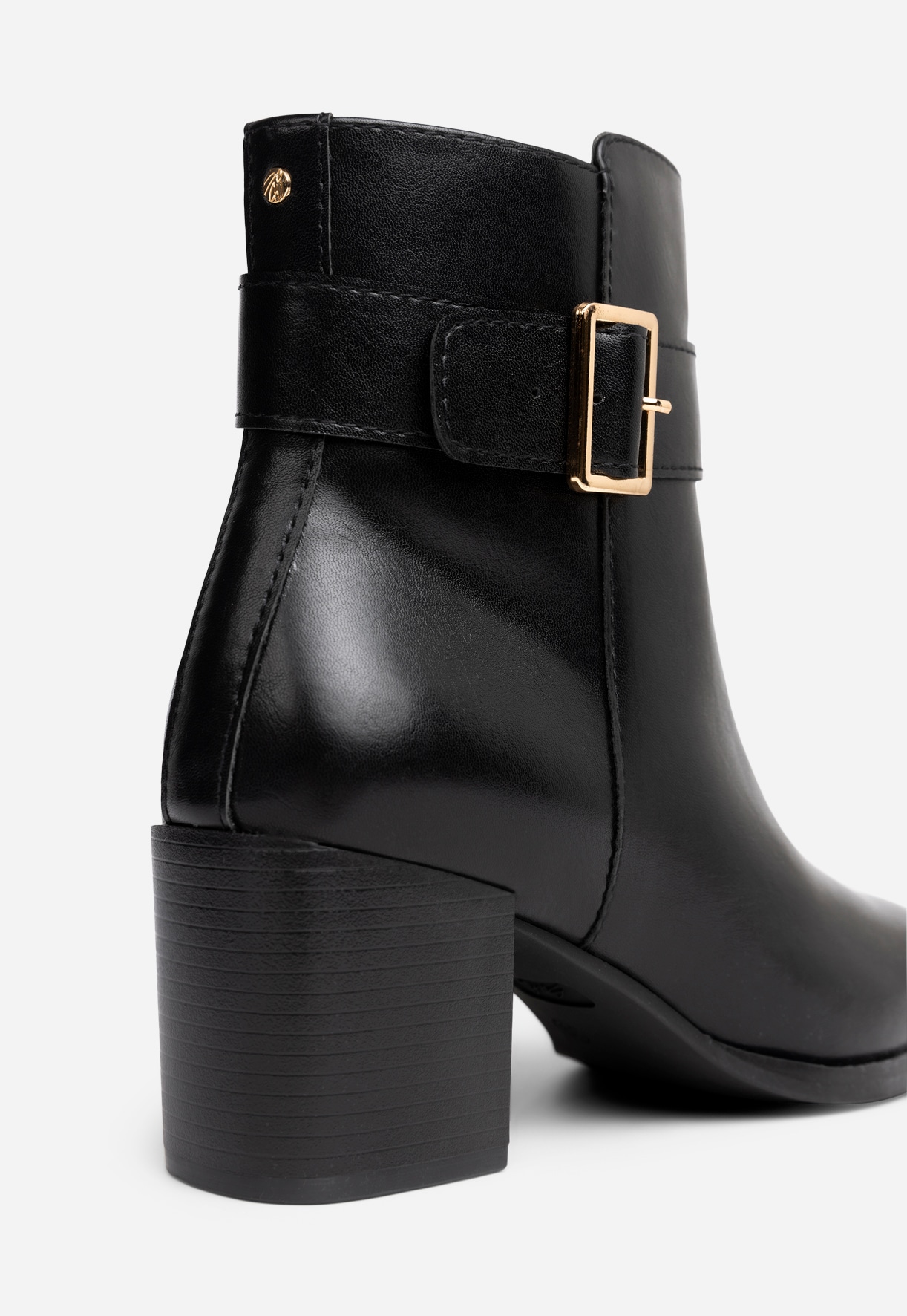 SO ALL, Boots med spenne Sort