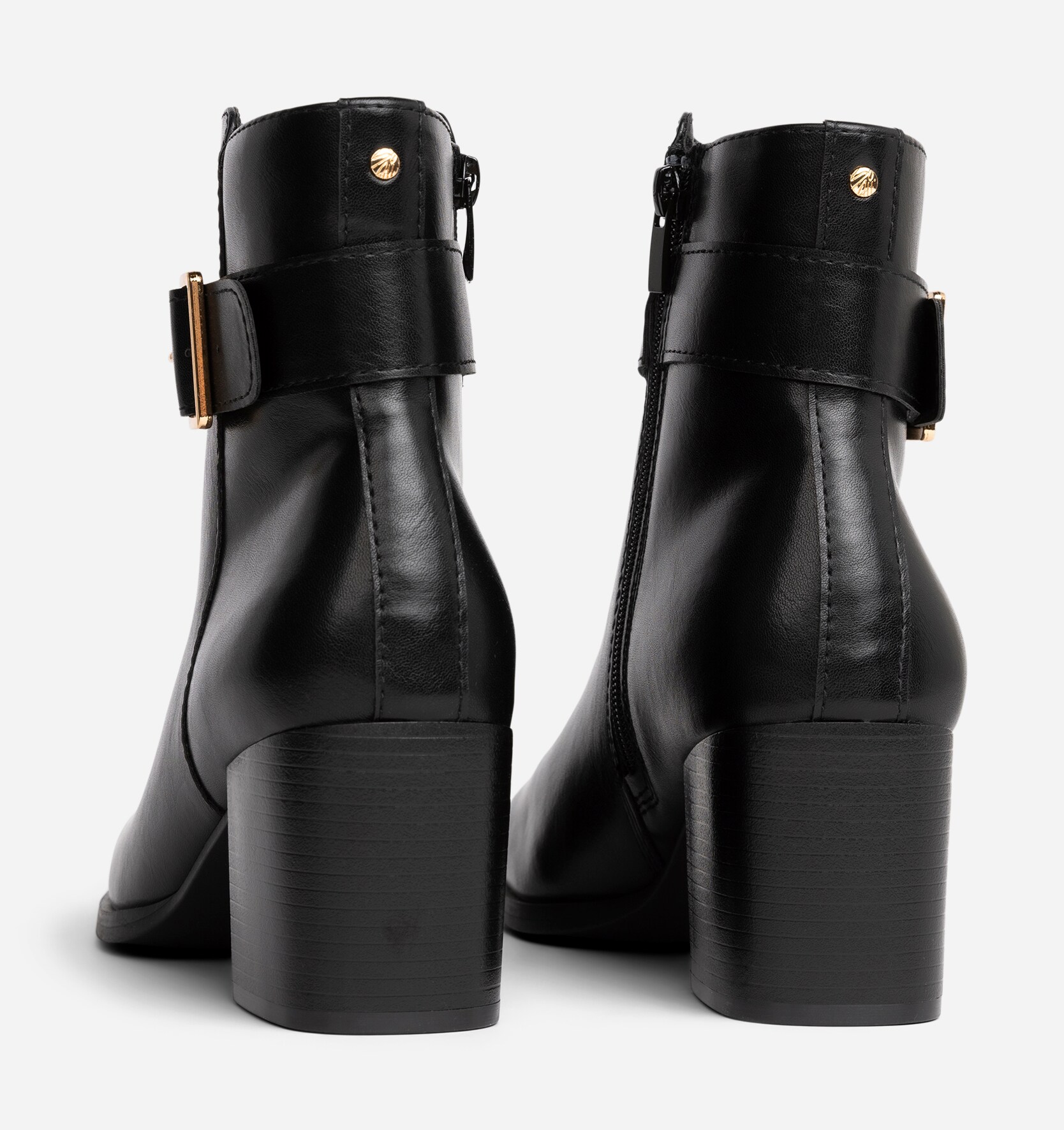 SO ALL, Boots med spenne Sort