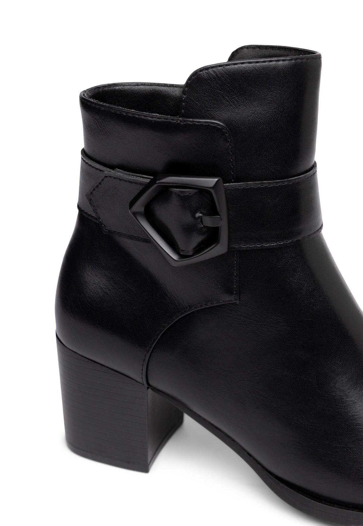 SO ALL, Boots med spenne Sort