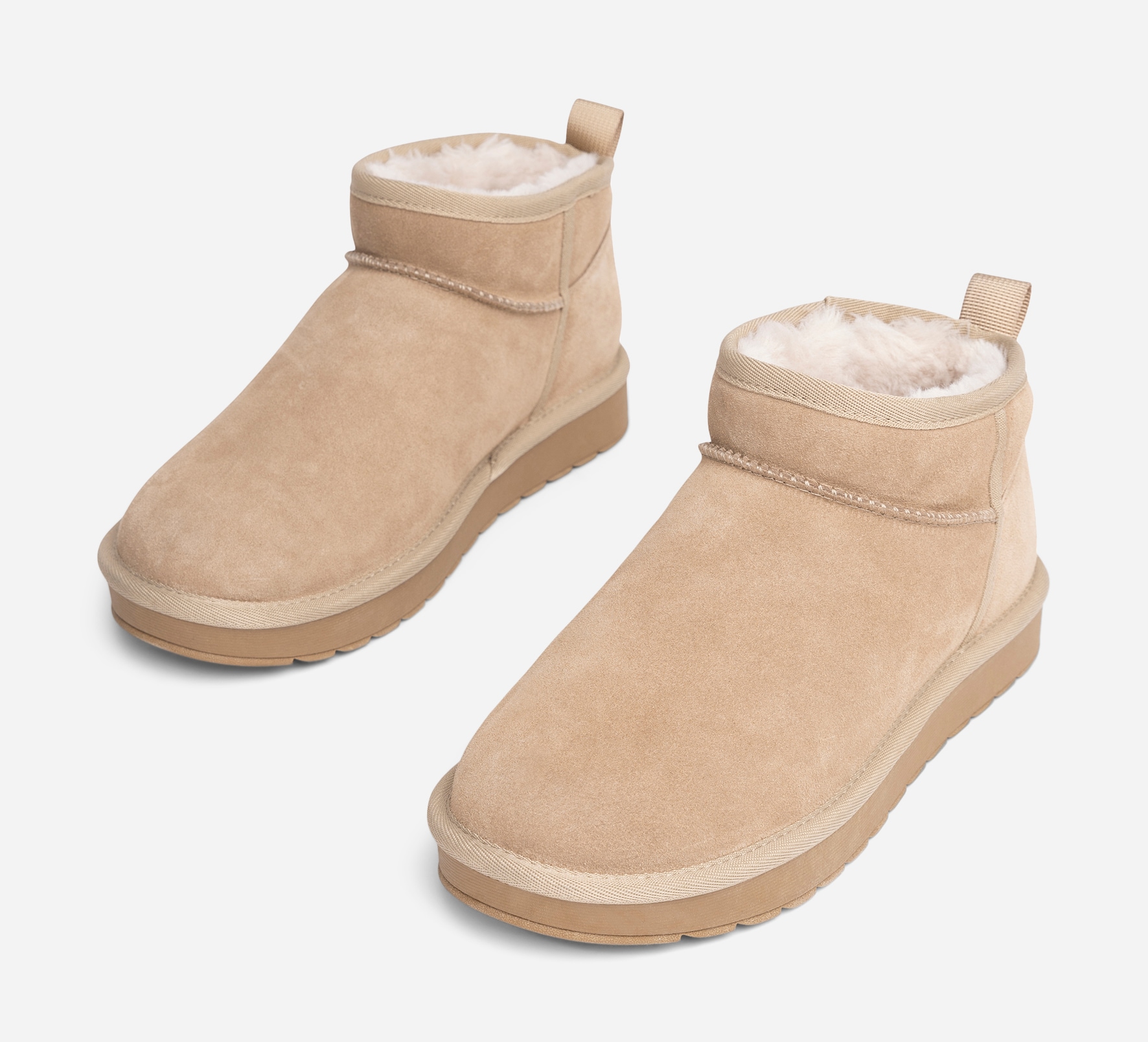 PACE, Varmforet boots Beige