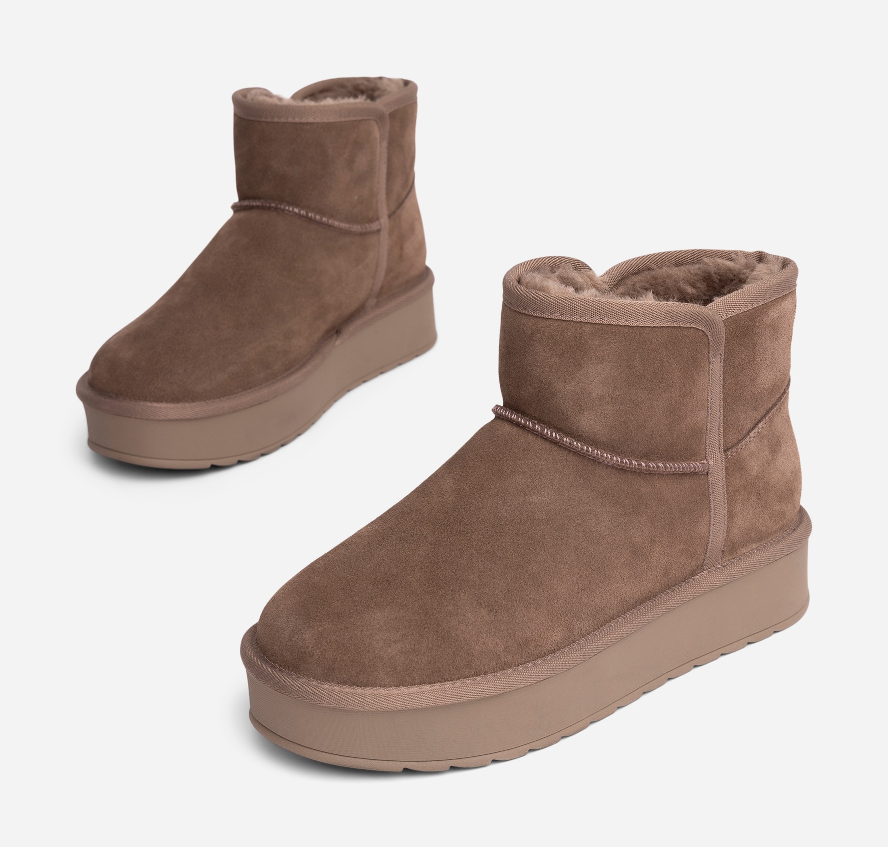 PACE, Varmforet boots Brun