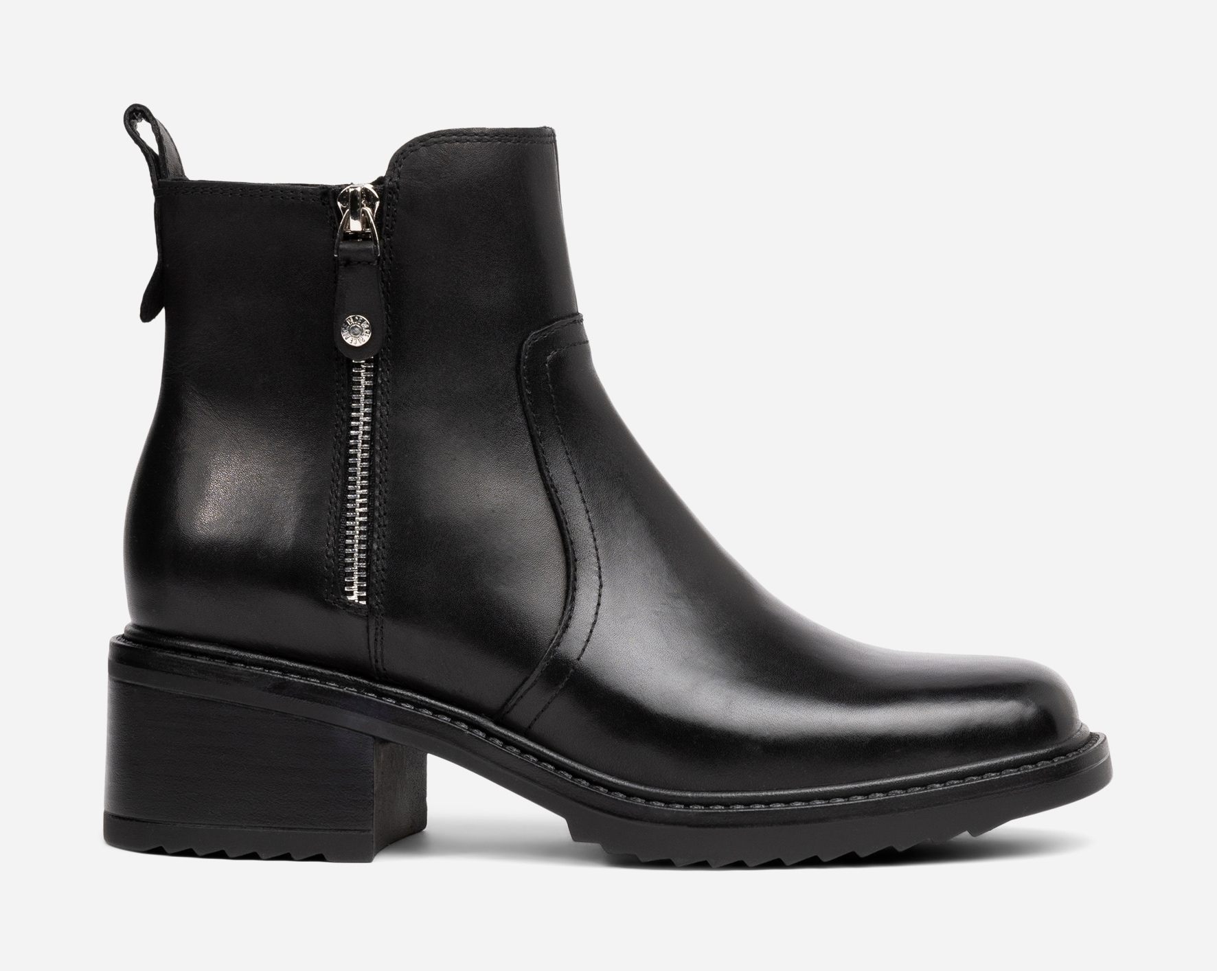 PACE, Boots med glidelås Sort