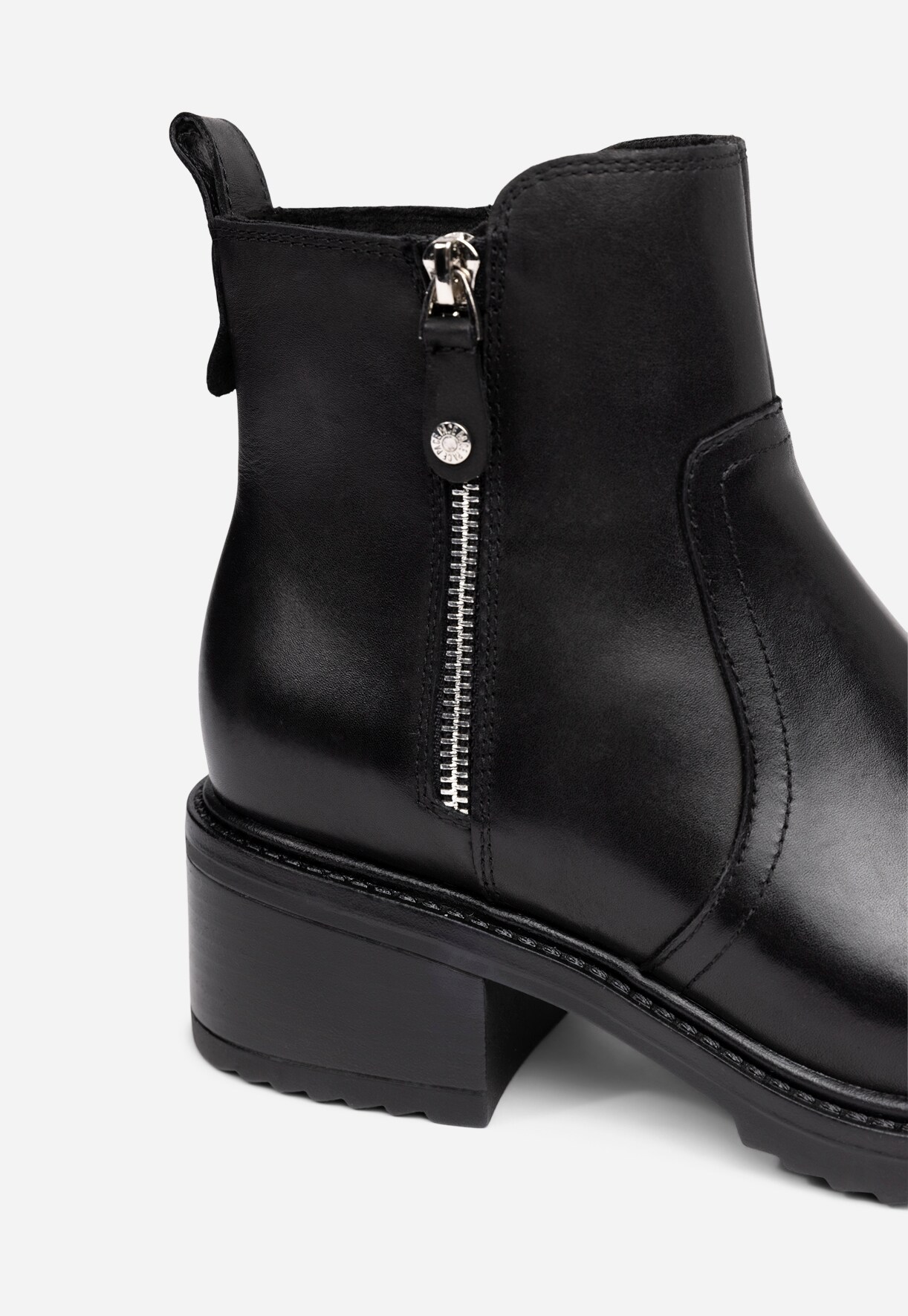 PACE, Boots med glidelås Sort