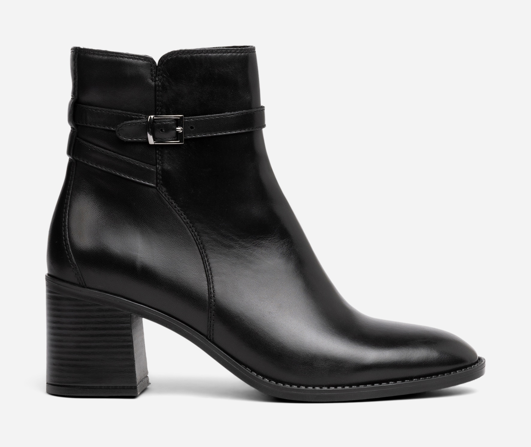 PACE, Boots med spenne Sort