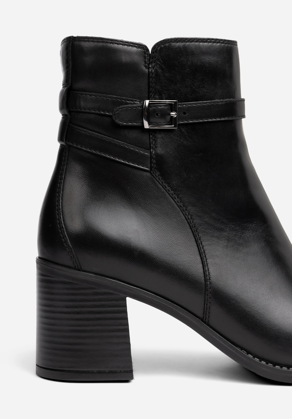 PACE, Boots med spenne Sort