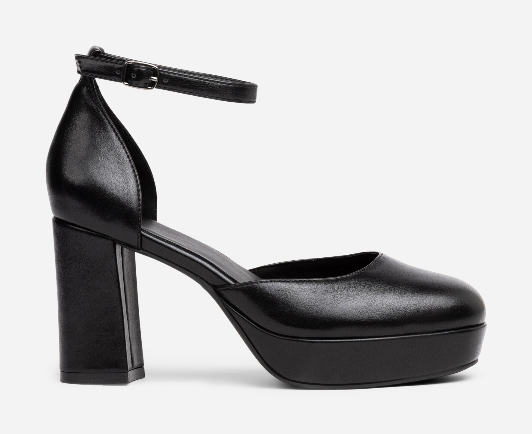 XIT, Pumps med platåsåle Sort