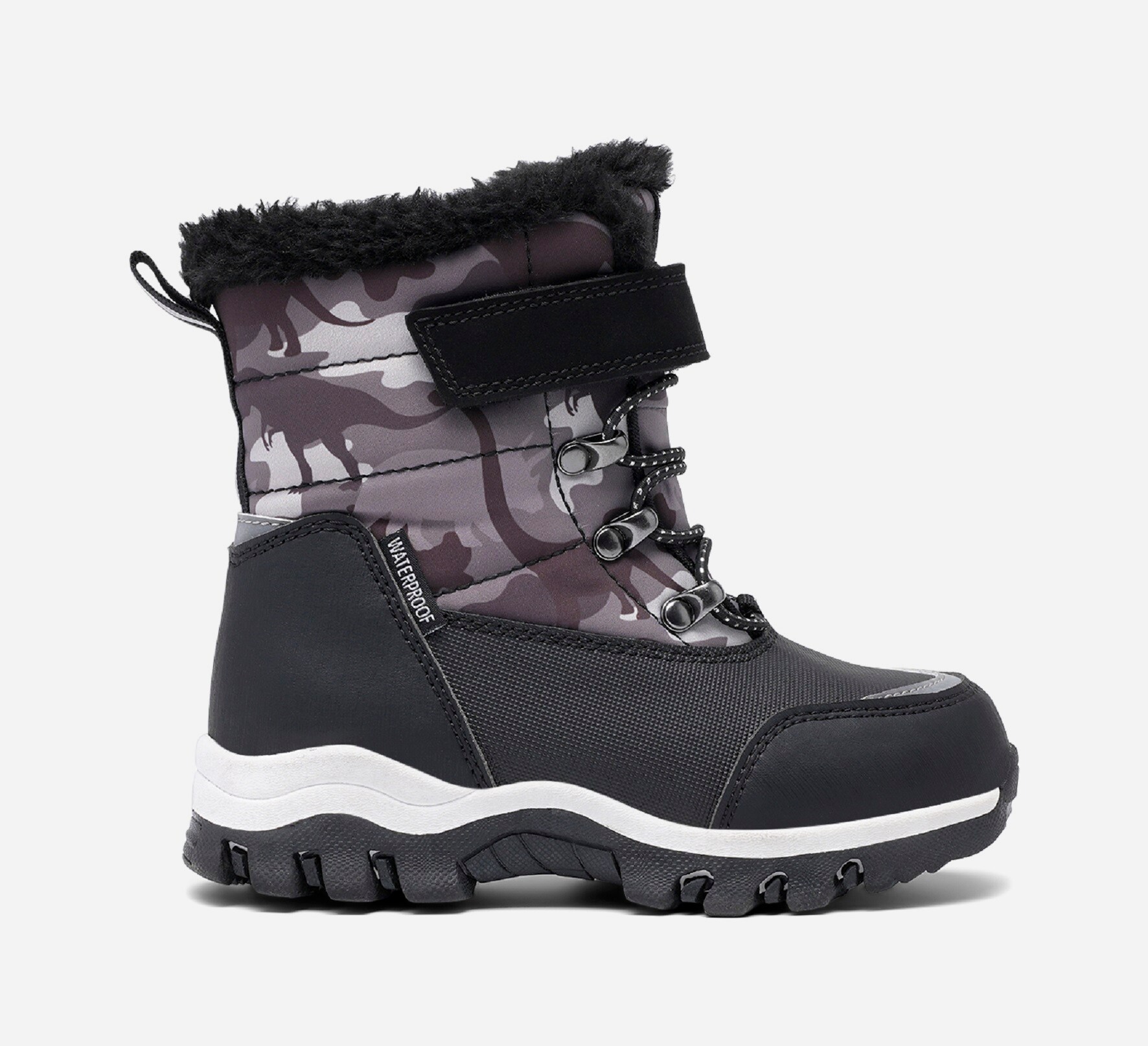 LINEAR, Varmforet skolett waterproof Grå