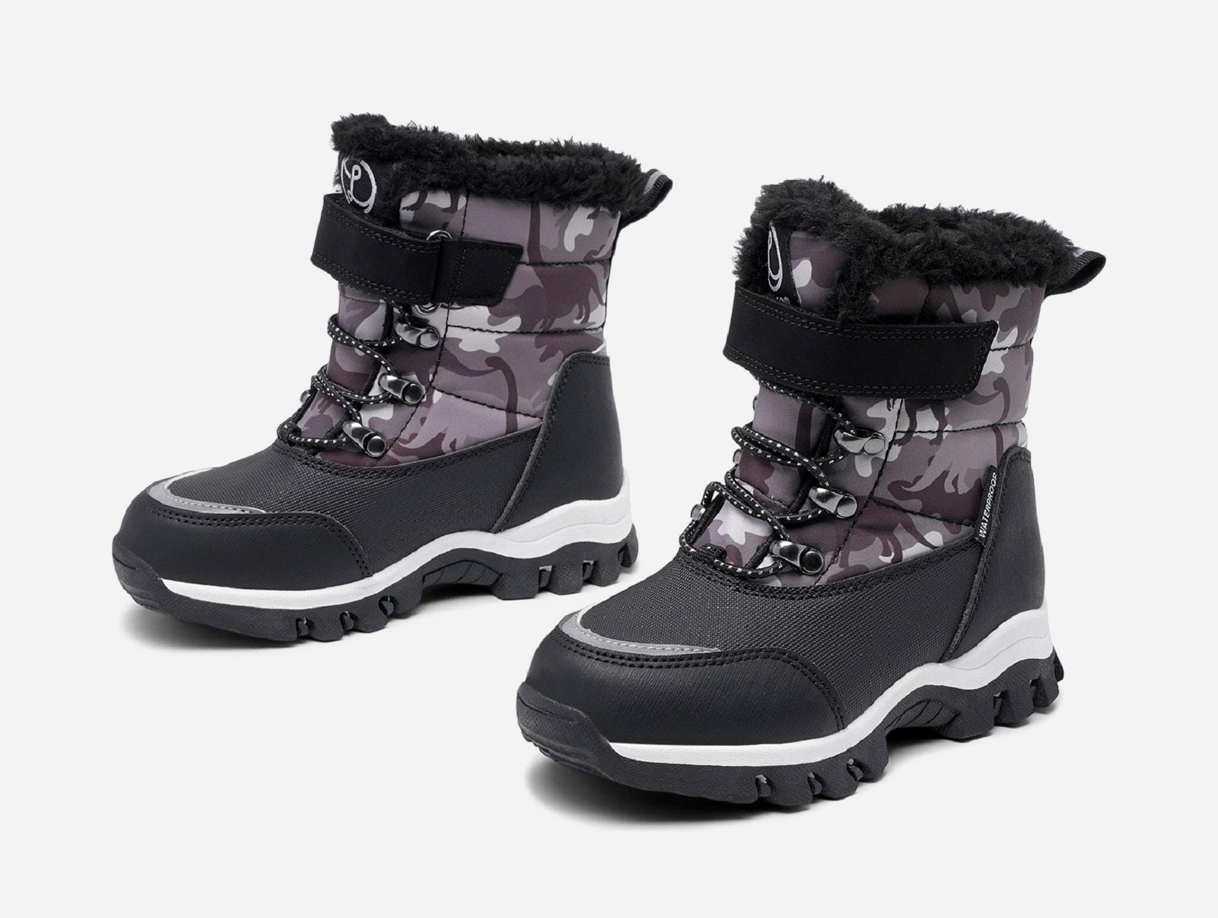 LINEAR, Varmforet skolett waterproof Grå