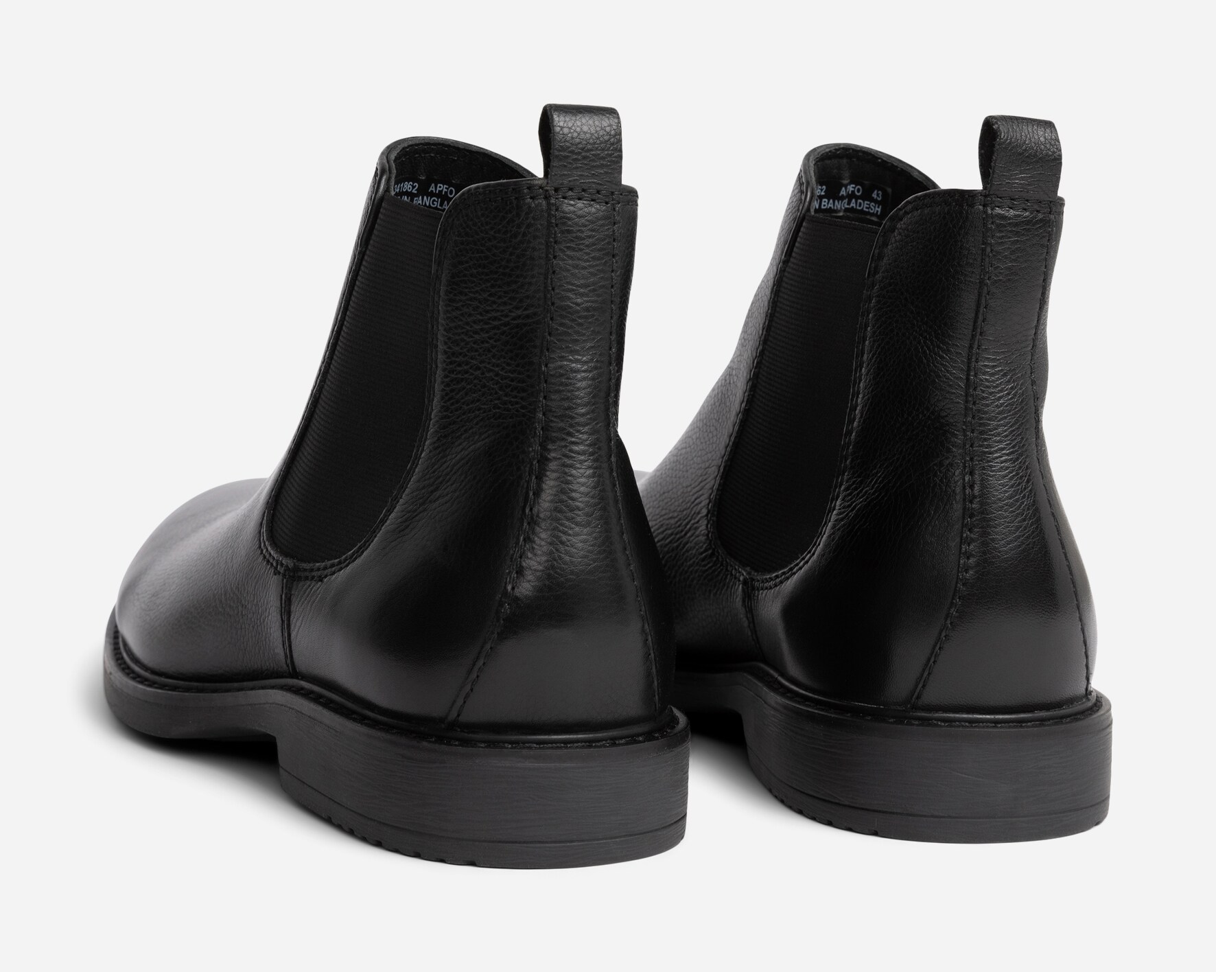 PACE, Fleeceforet chelseaboots Sort