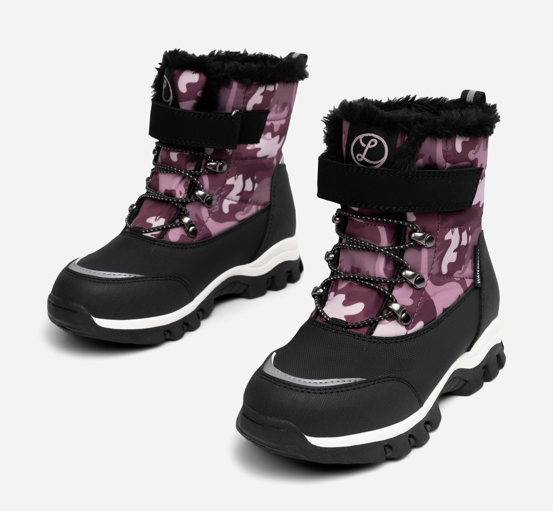 LINEAR, Varmforet skolett waterproof Flerfarget