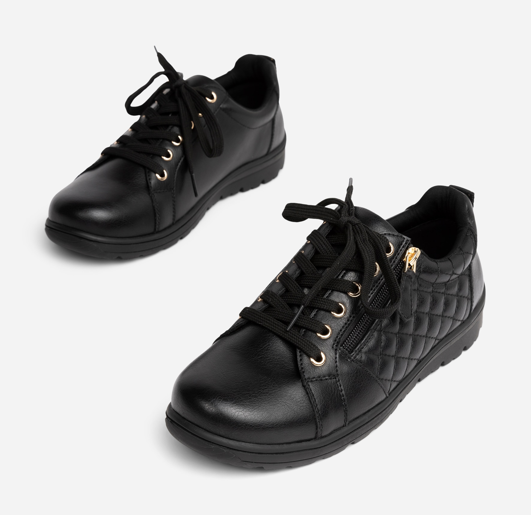 SO ALL, Spasersko med snøring Sort