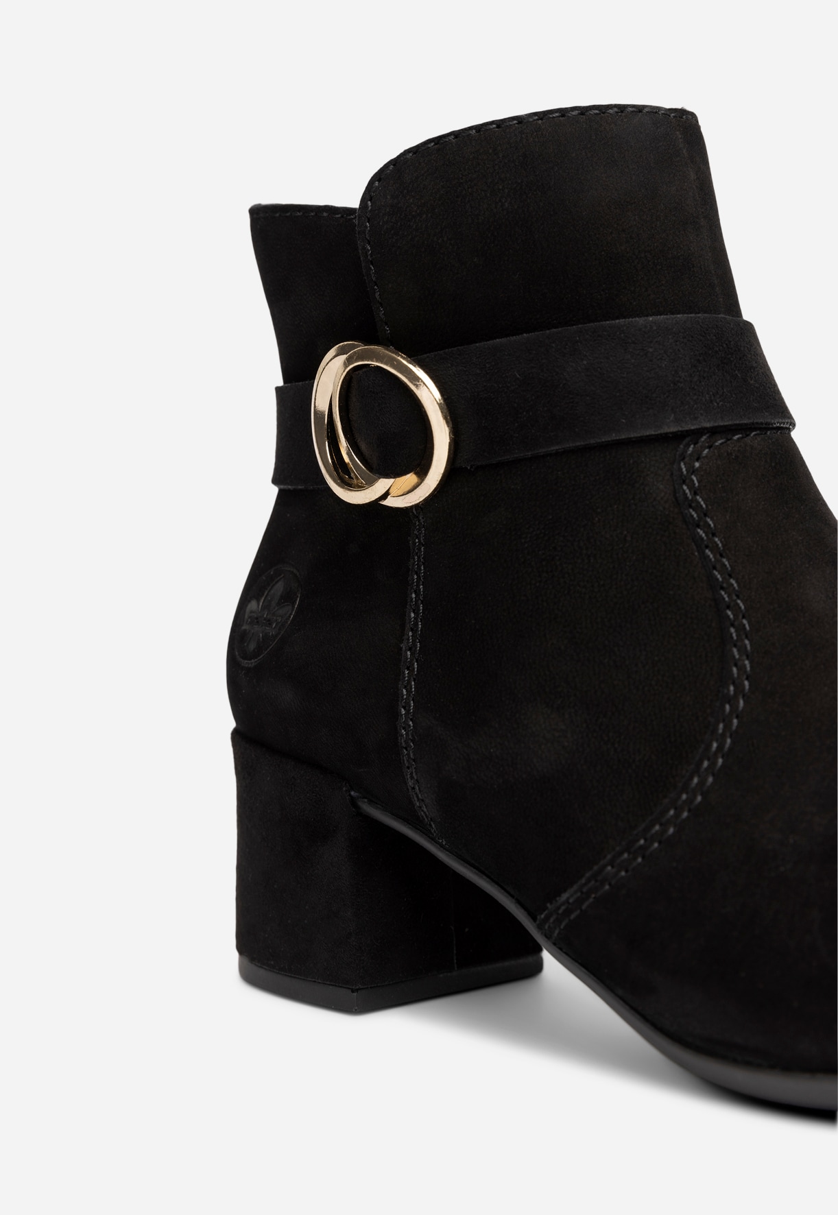 RIEKER, Boots med glidelås Sort