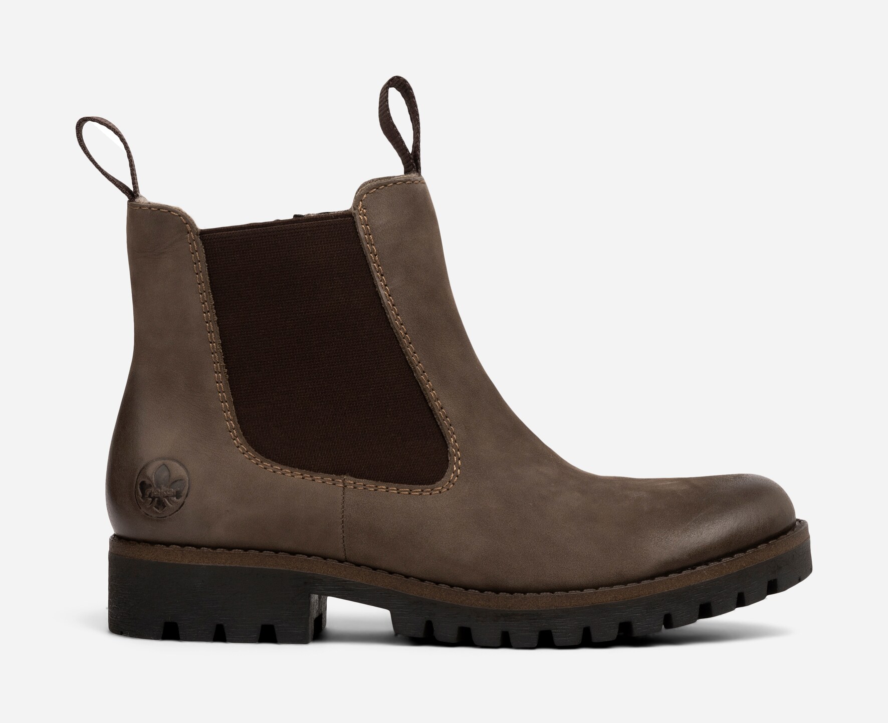 RIEKER, Chelseaboots Brun