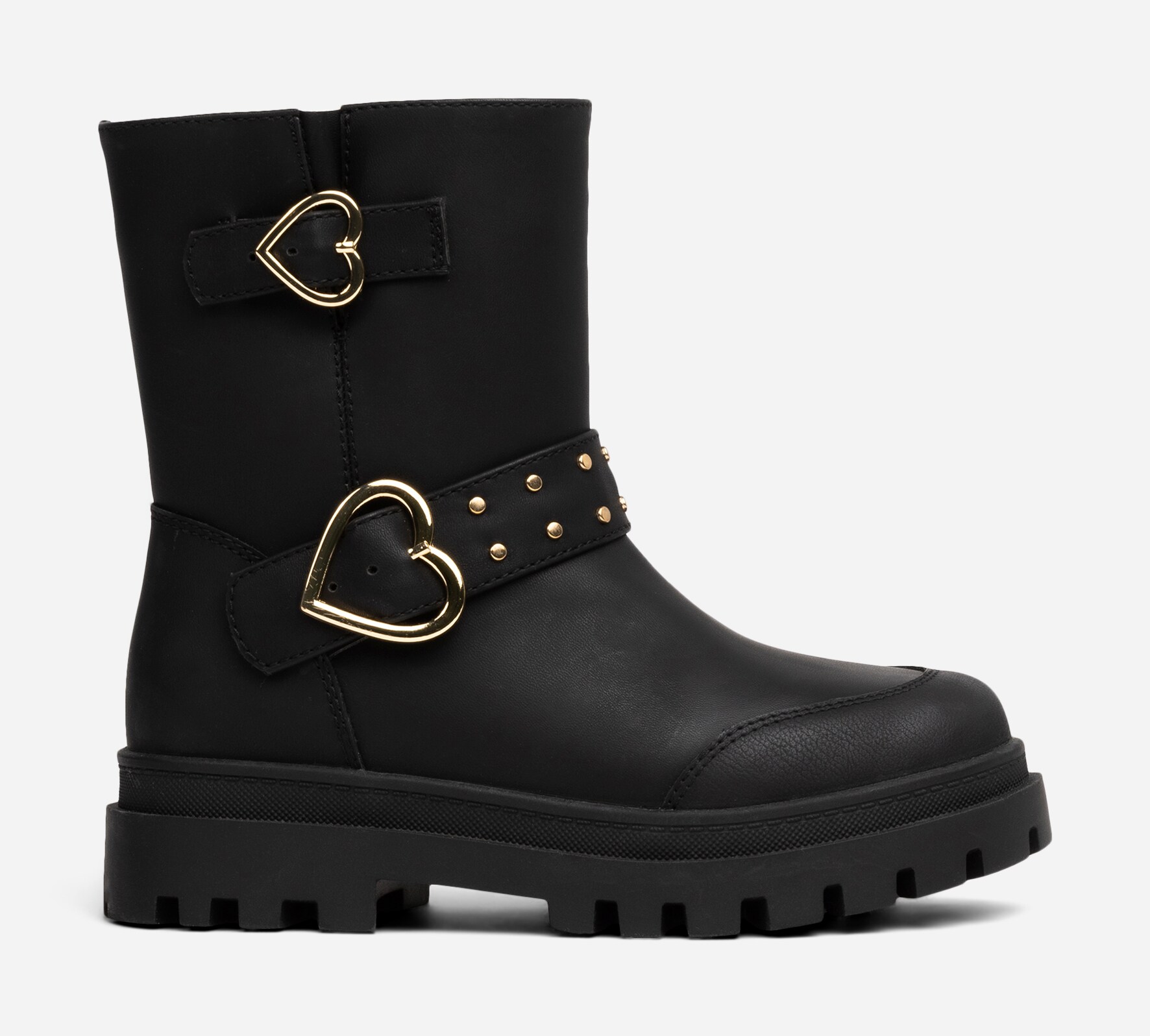 DINSKO, Varmforet bikerboots Sort