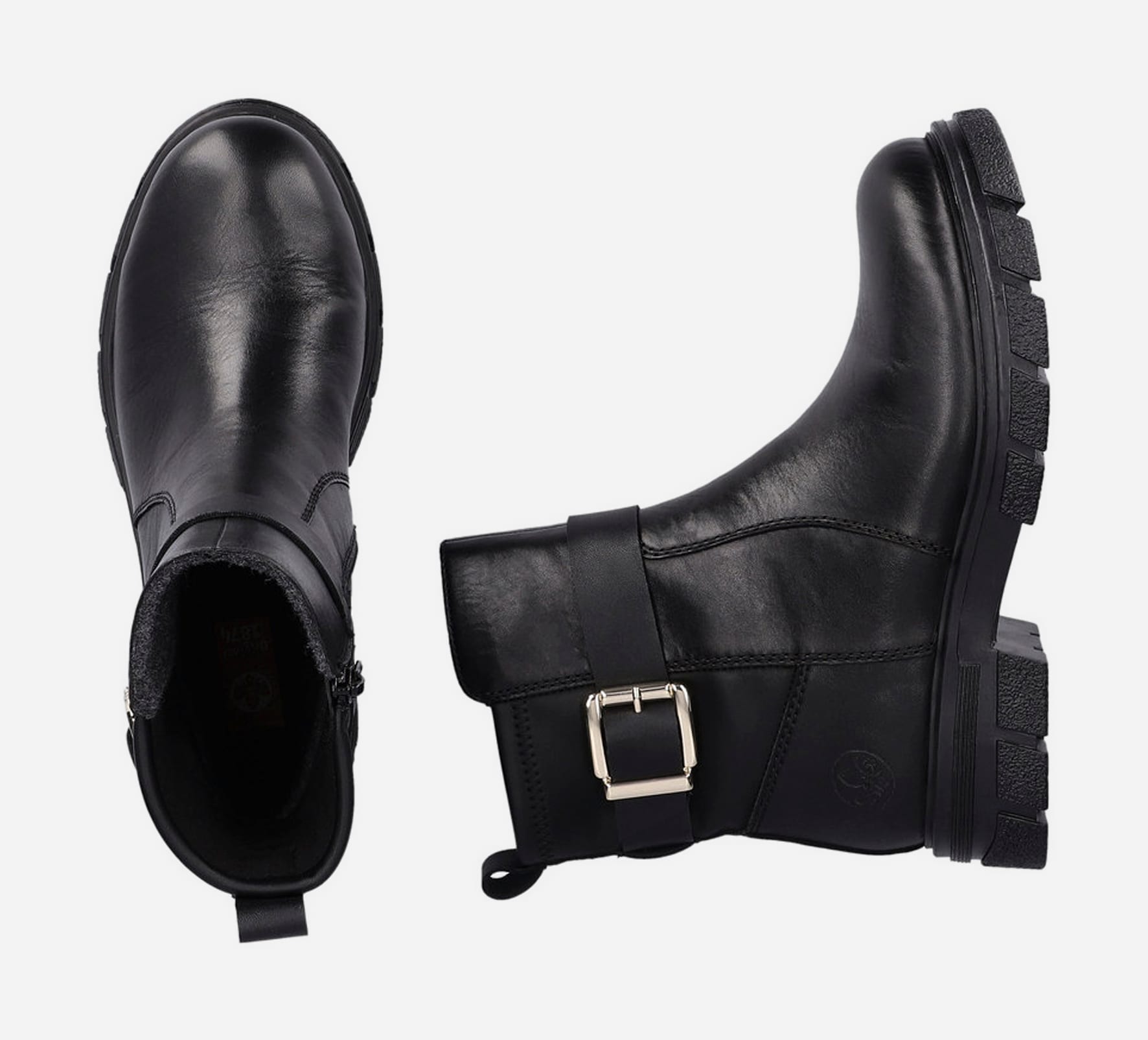 RIEKER, Boots Sort