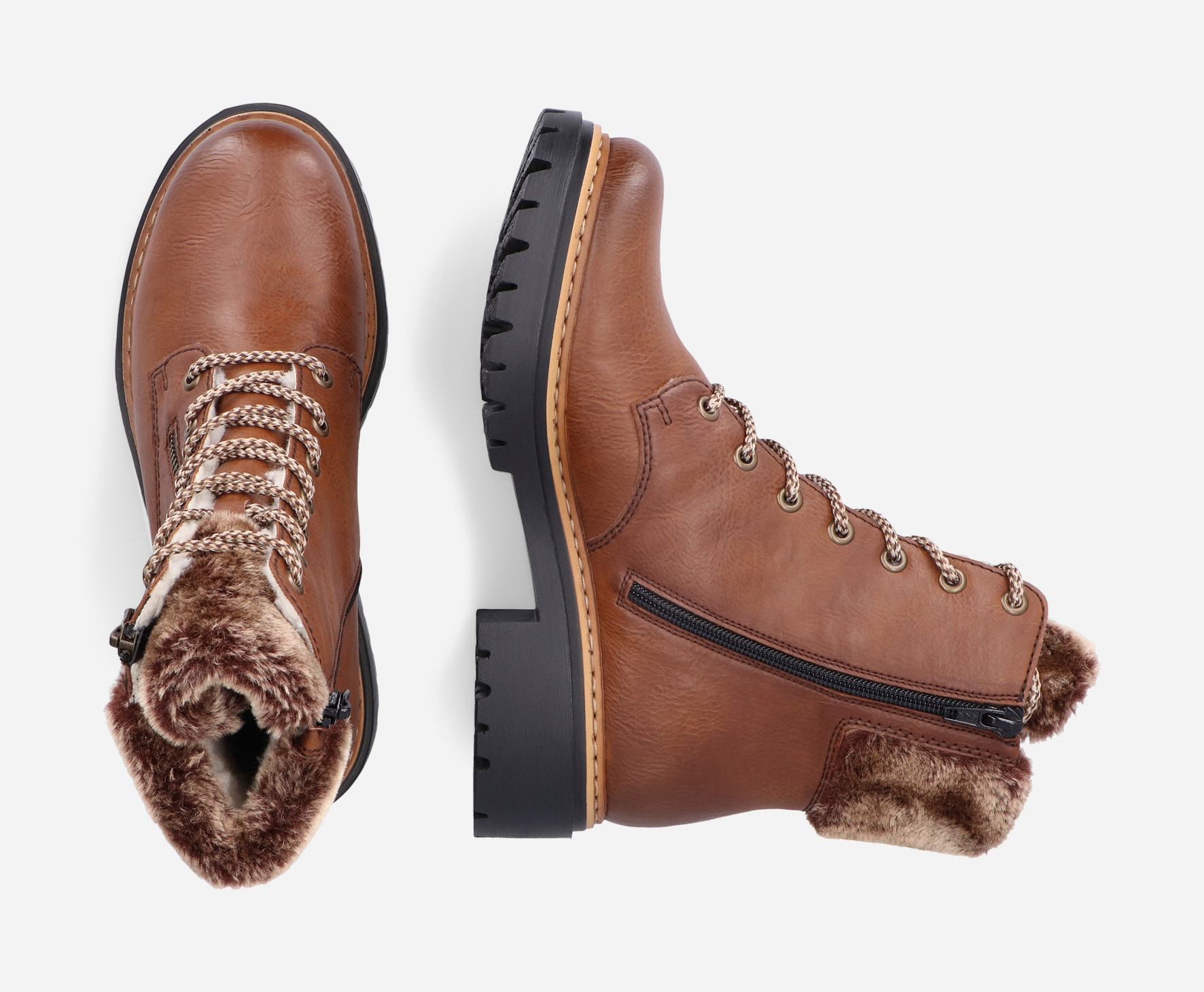 RIEKER, Skolett Brun