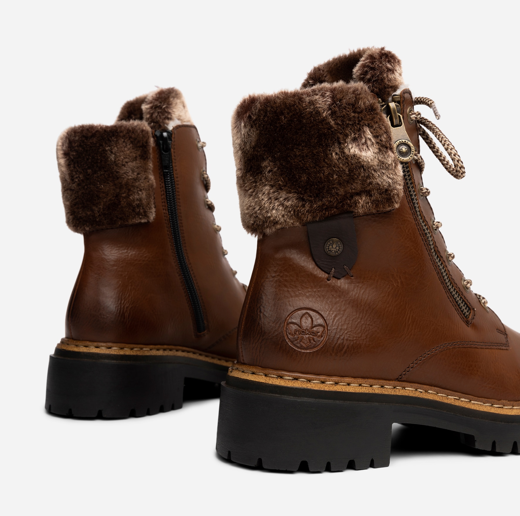 RIEKER, Skolett Brun