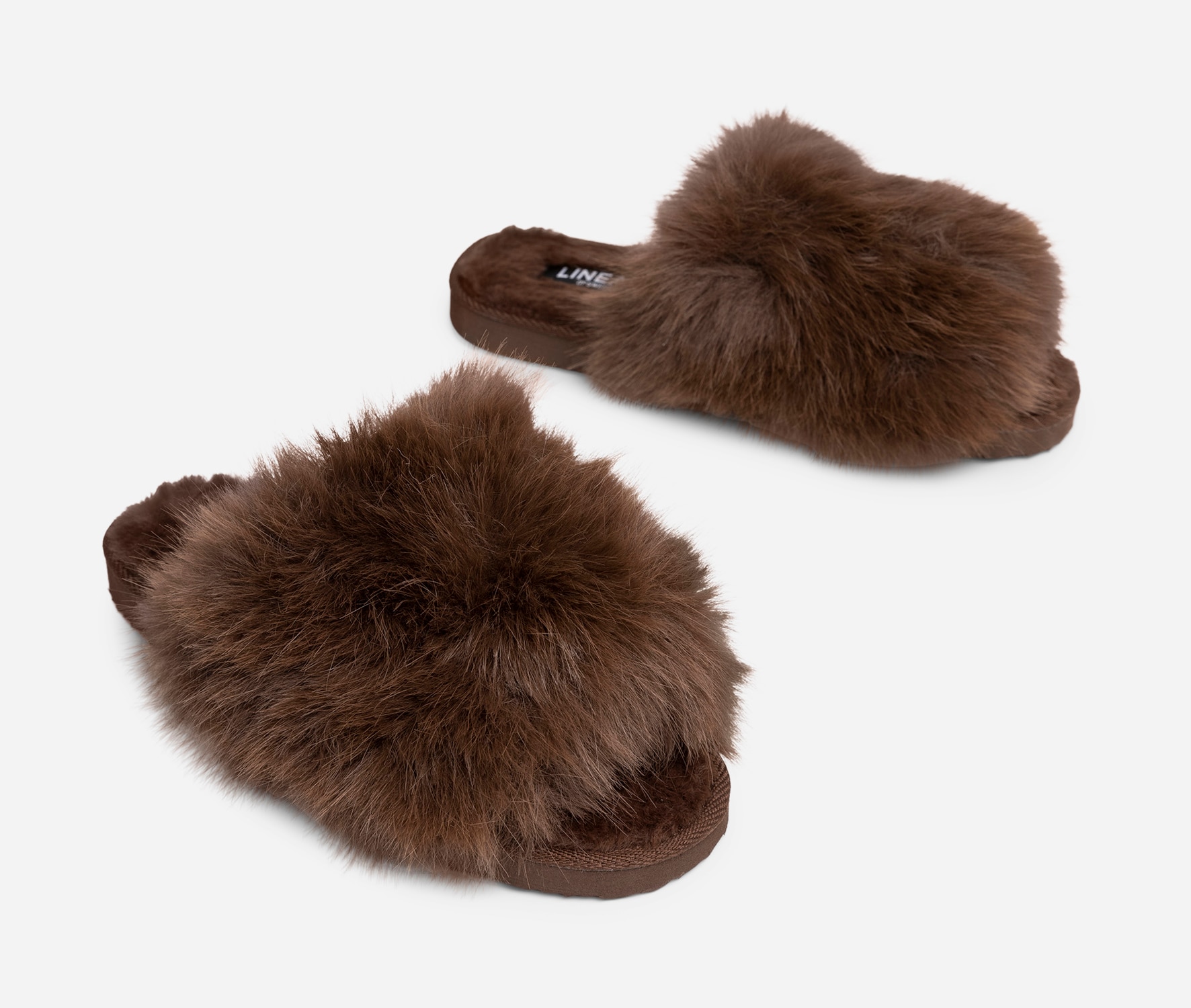 LINEAR, Tøfler Brun