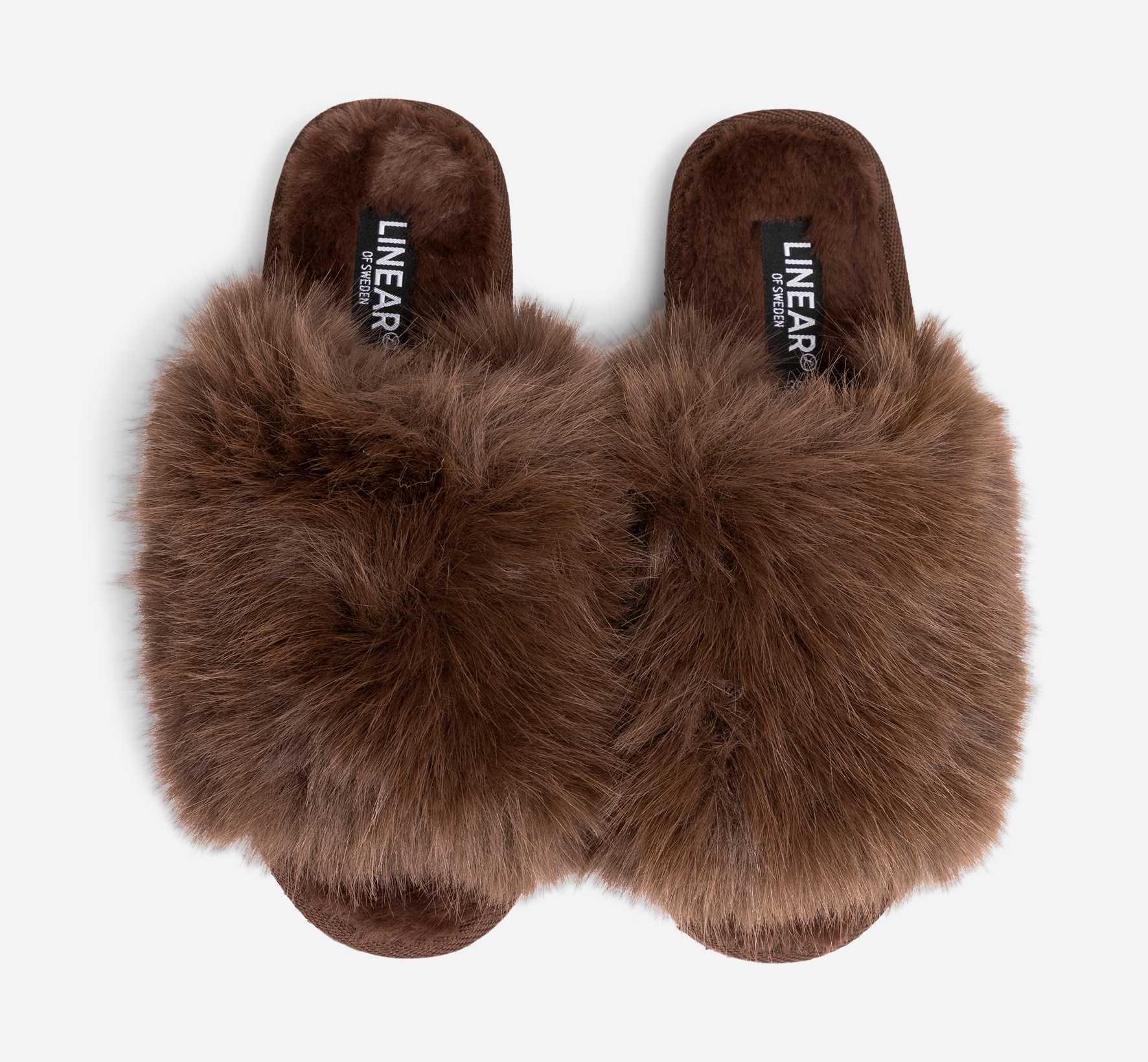 LINEAR, Tøfler Brun