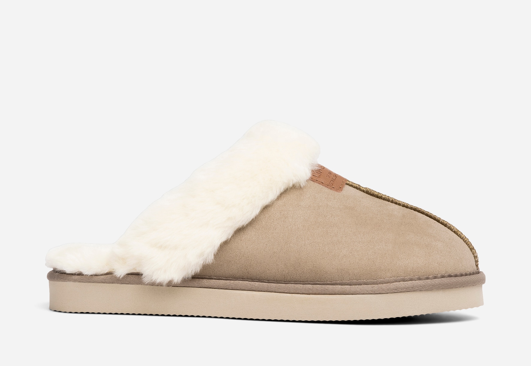 LINEAR, Tøfler Beige