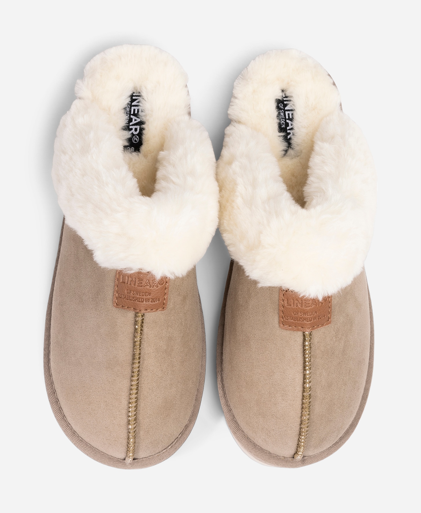 LINEAR, Tøfler Beige