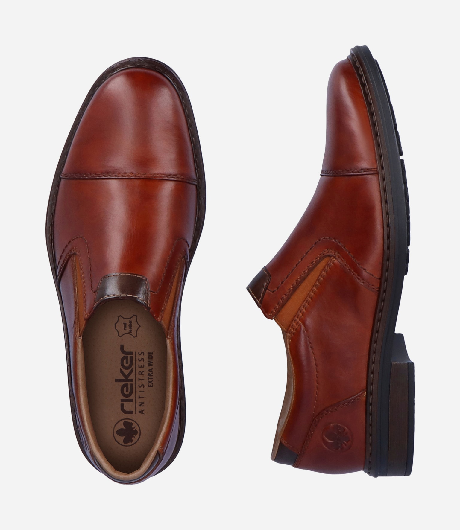 RIEKER, Loafers Brun