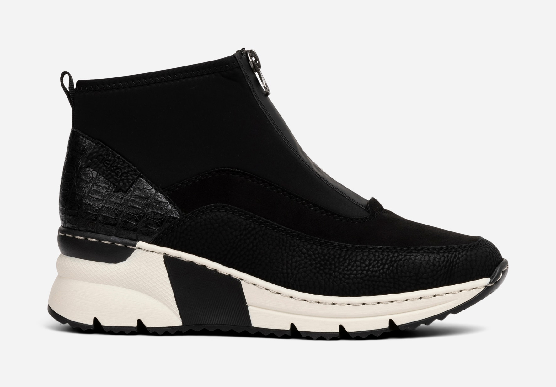 RIEKER, Høye sneakers Sort