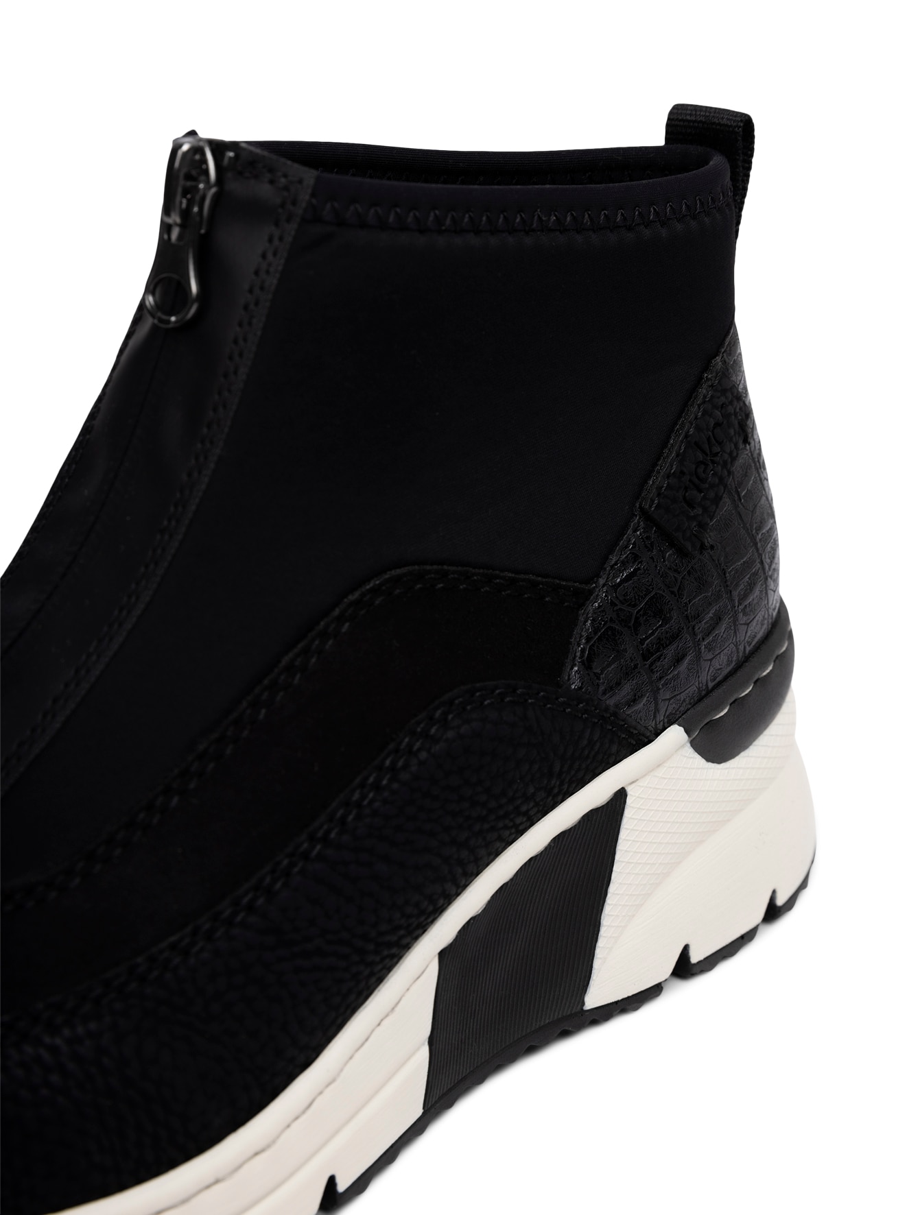 RIEKER, Høye sneakers Sort