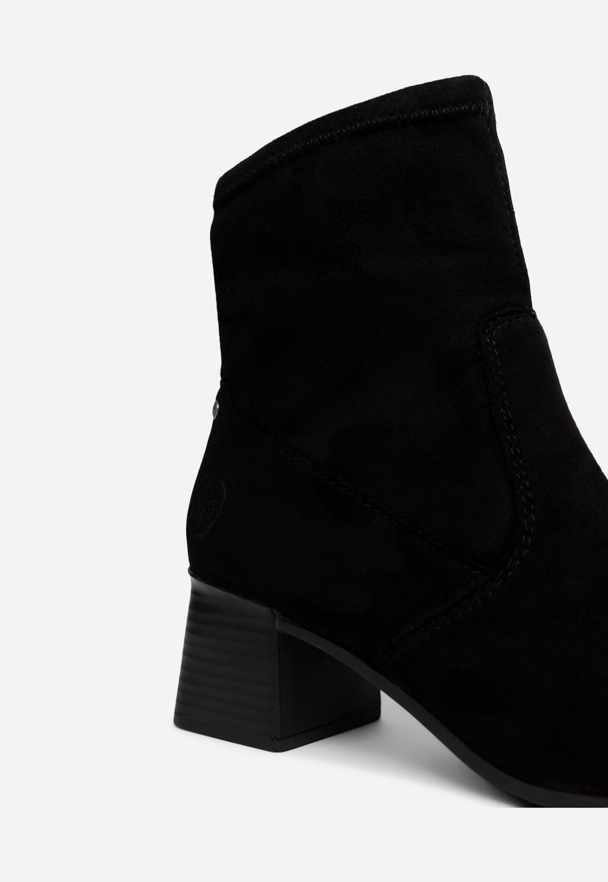 RIEKER, Boots med stretch Sort
