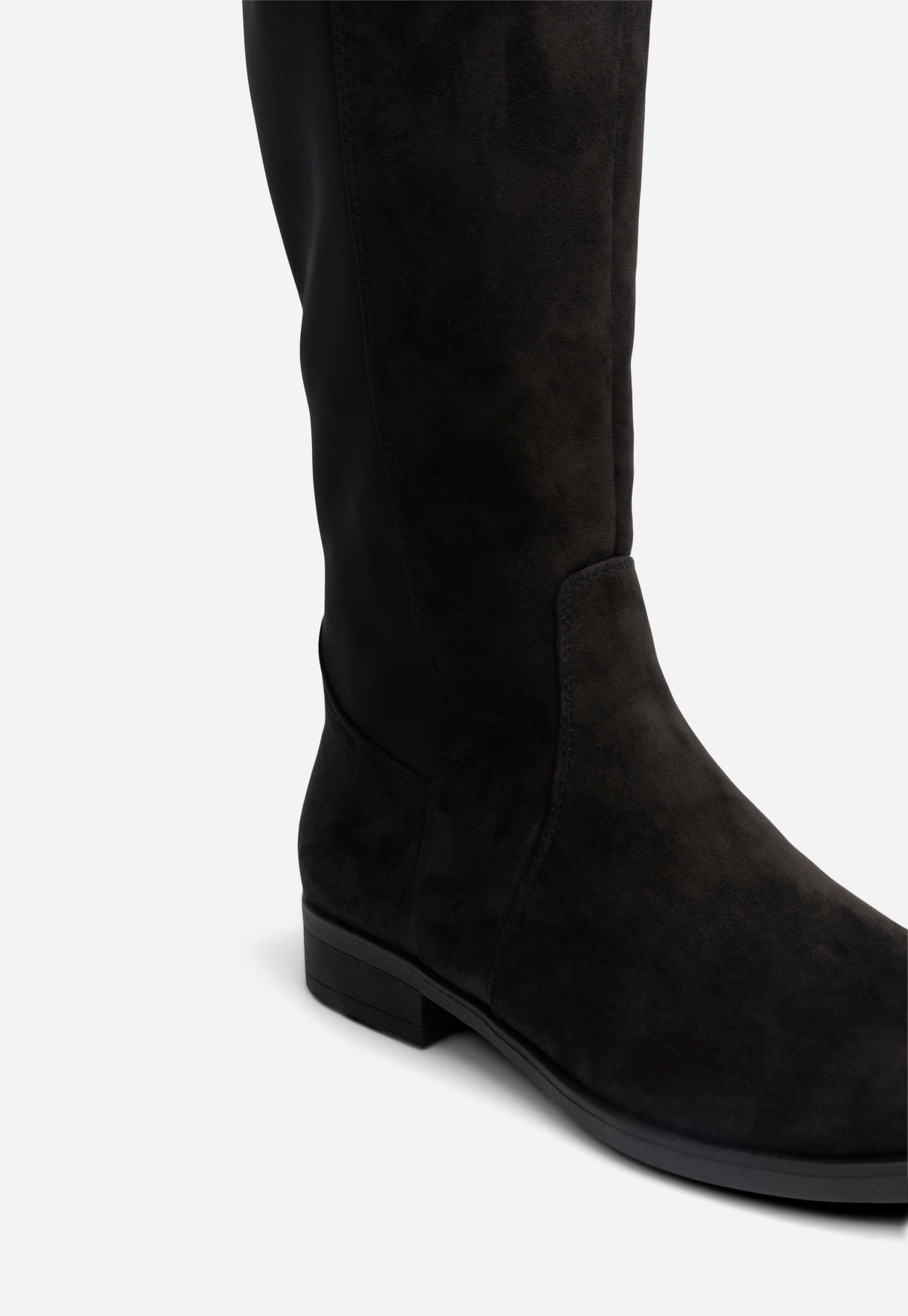 SO ALL, Støvlett med stretchskaft Sort