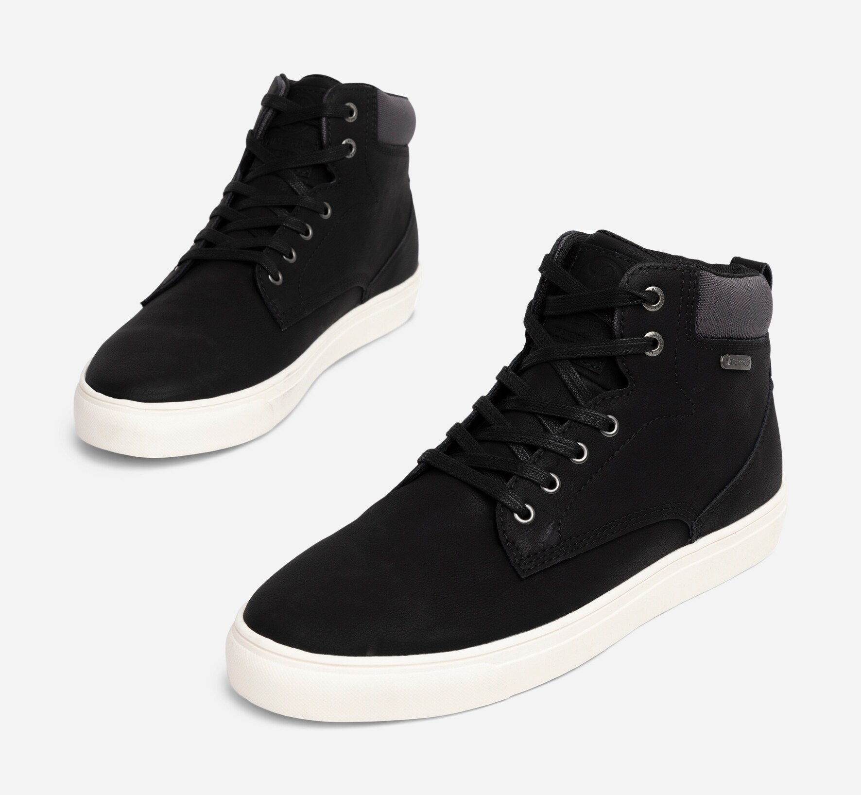 LINEAR, Høye sneakers, waterproof Sort