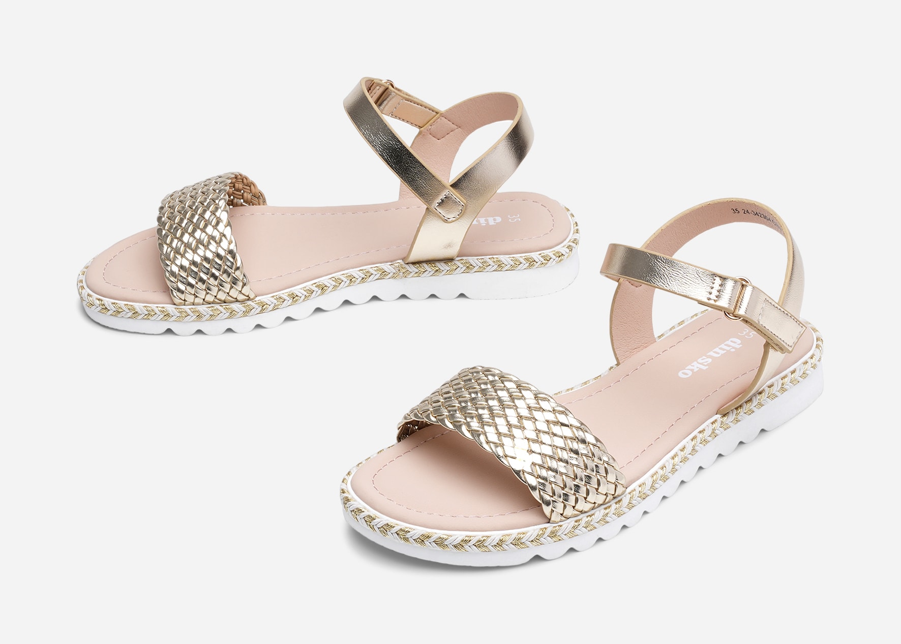 DINSKO, Sandal Metall