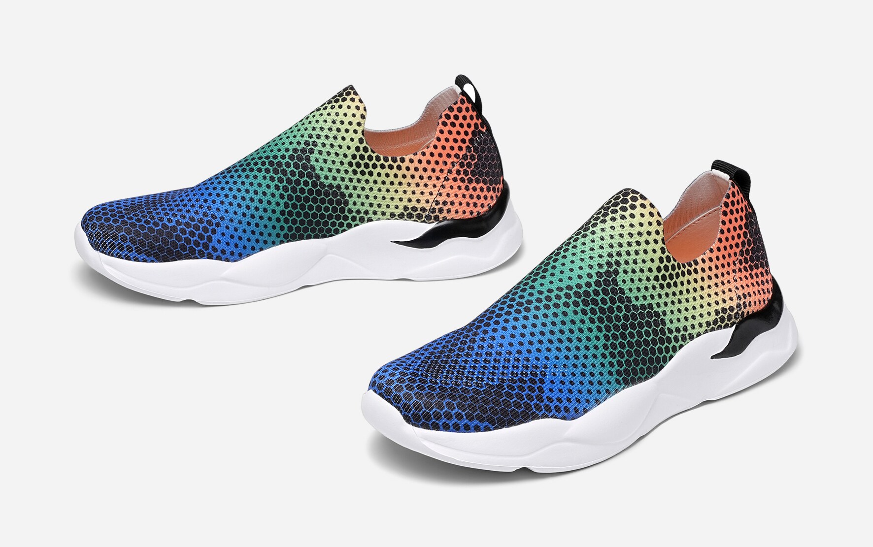 DINSKO, Sock sneakers Flerfarget