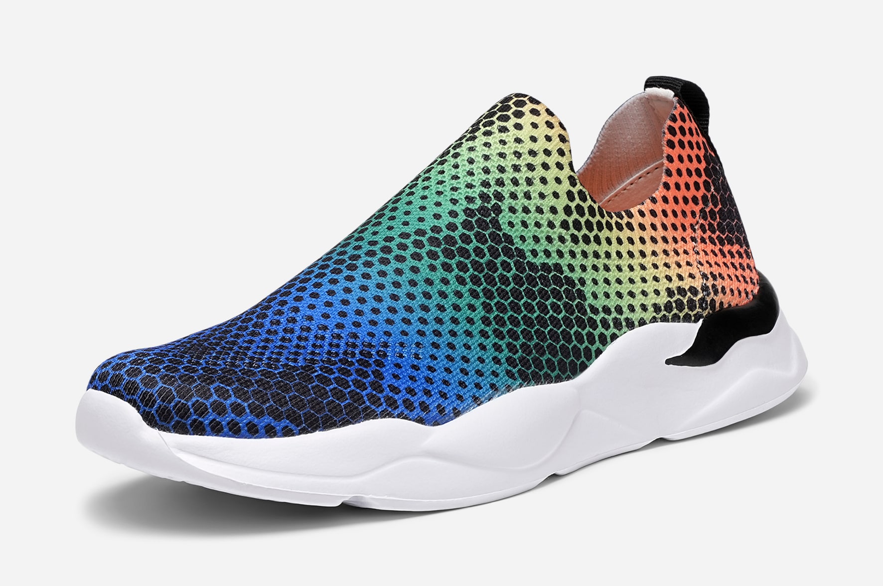 DINSKO, Sock sneakers Flerfarget