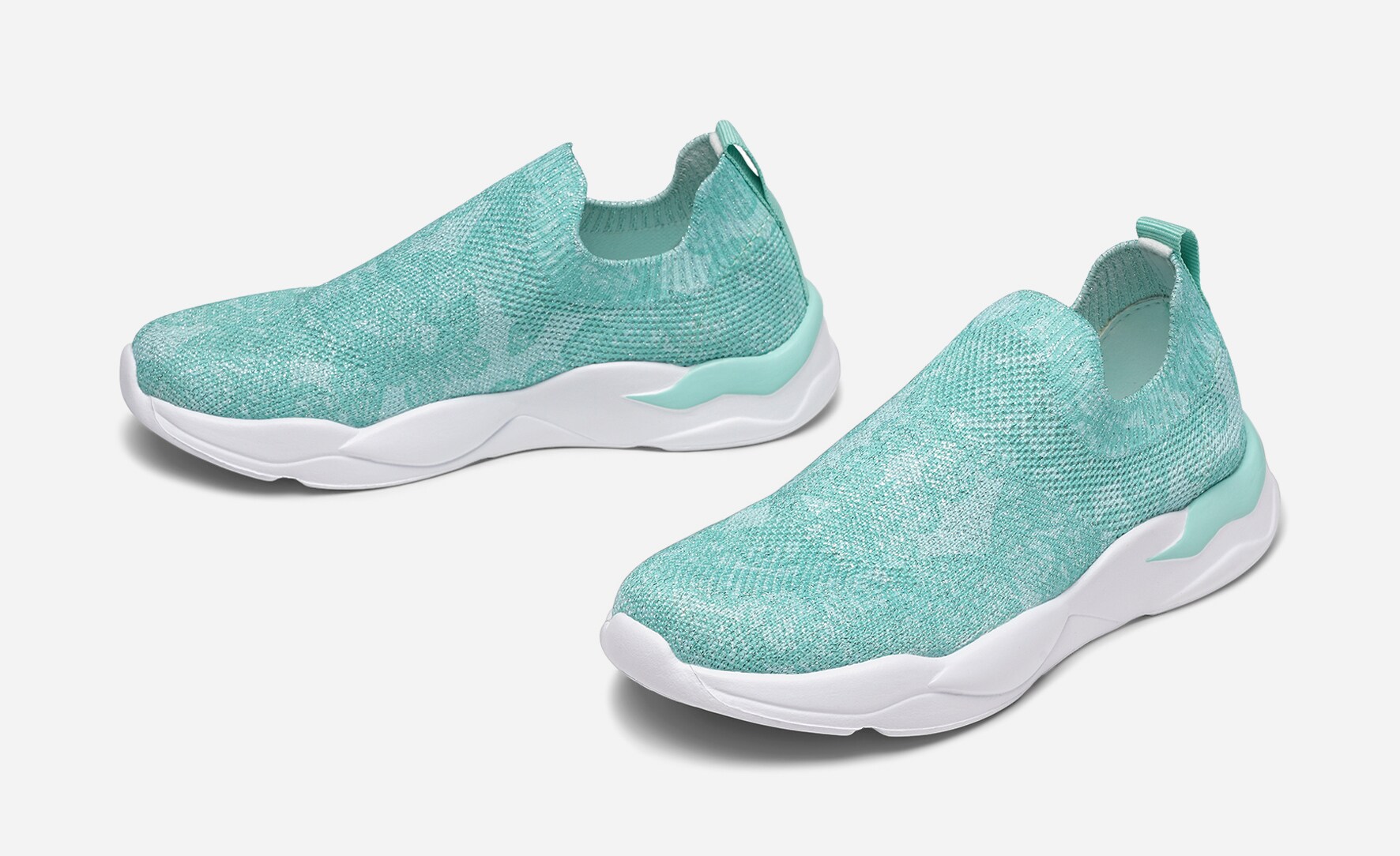 DINSKO, Sock sneakers Grønn