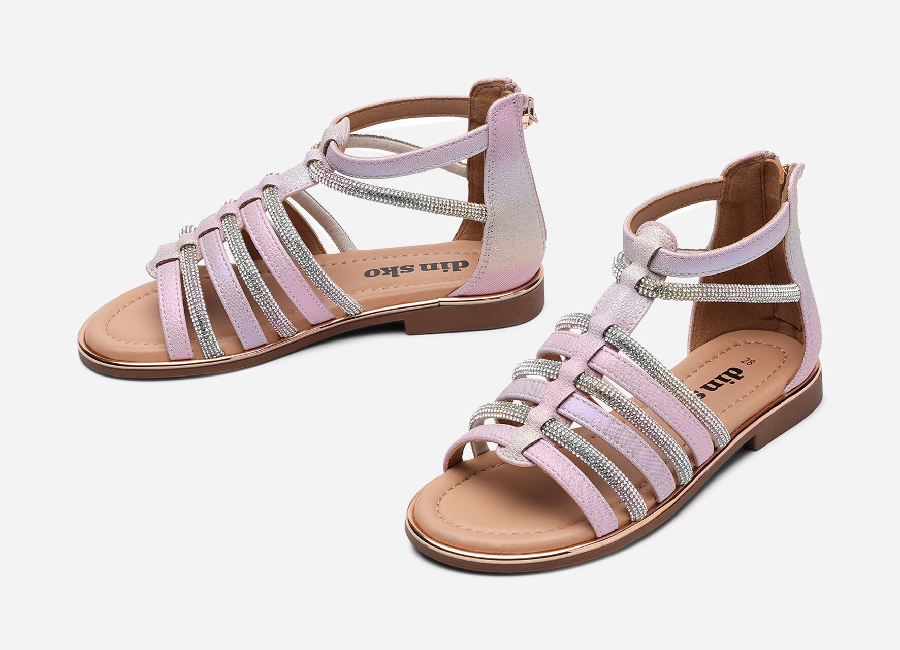 DINSKO, Sandal Flerfarget