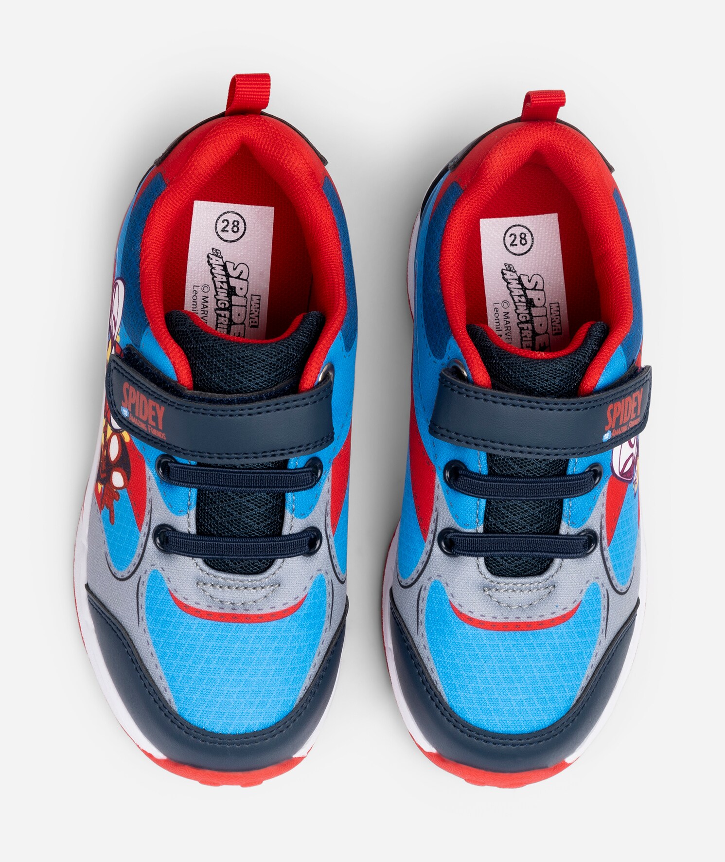 SPIDEY, Blinkende sneakers Flerfarget