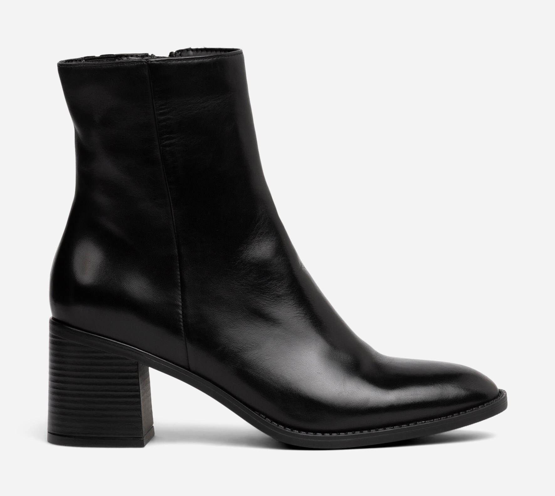 PACE, Boots med glidelås Sort