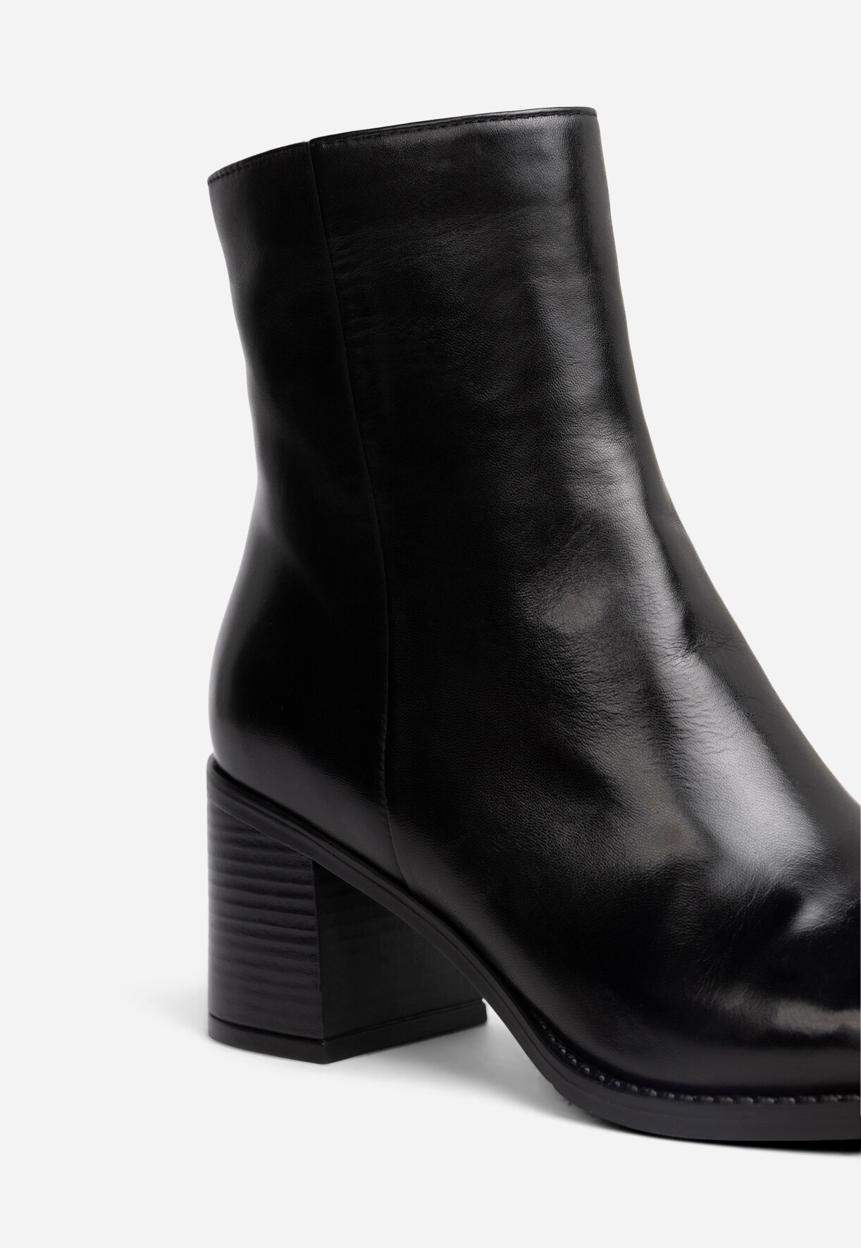 PACE, Boots med glidelås Sort