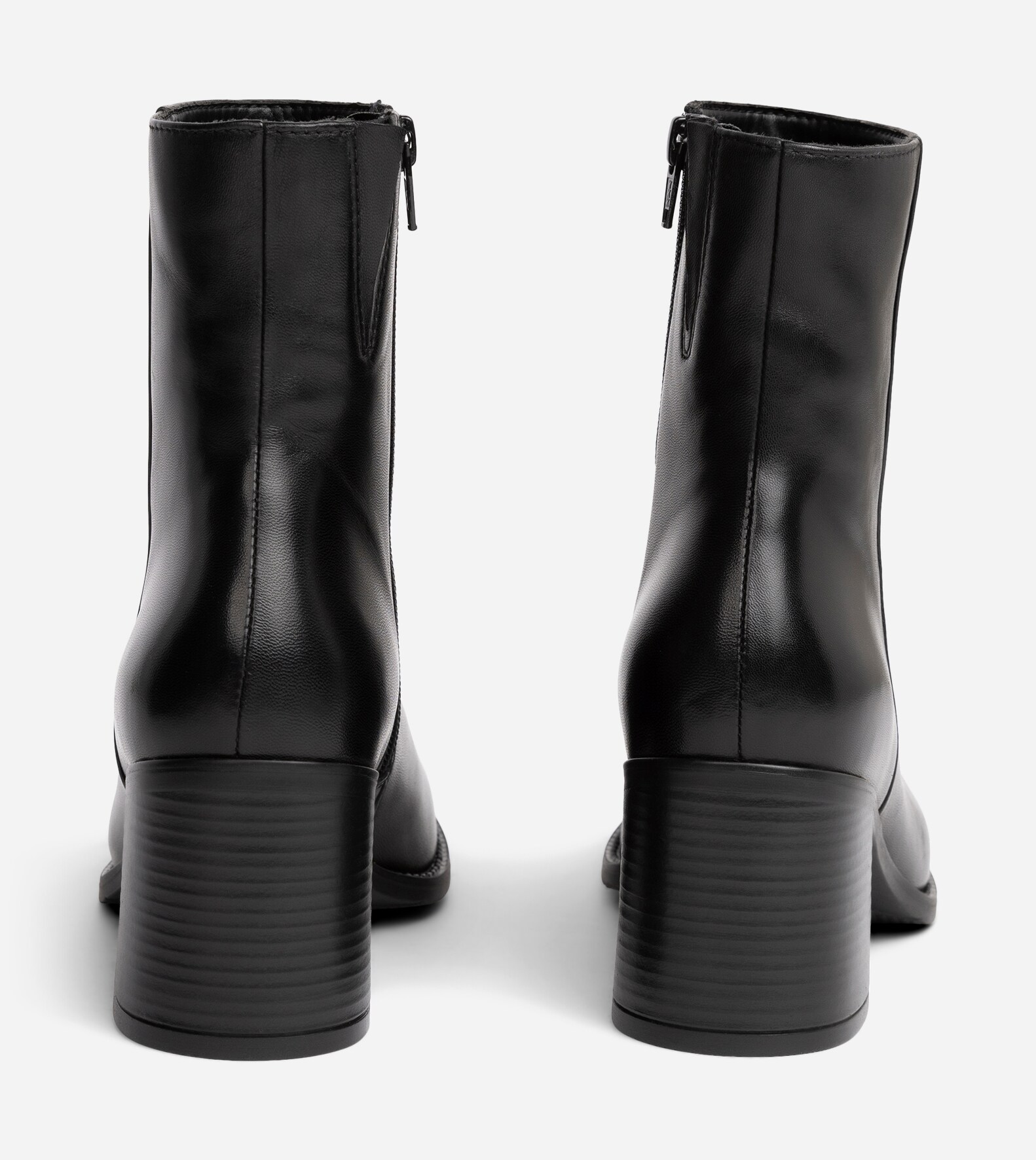 PACE, Boots med glidelås Sort